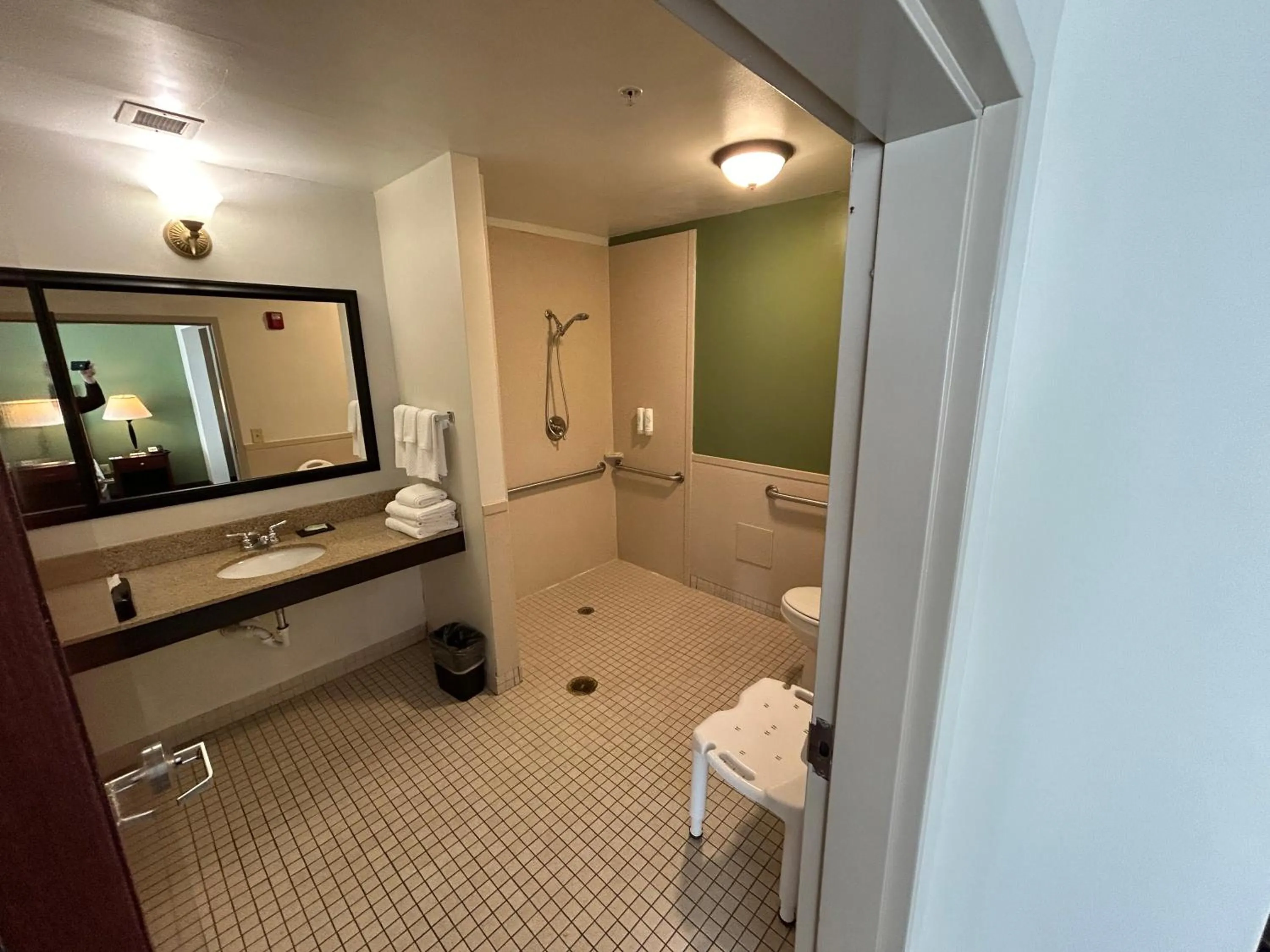 Shower in Sleep Inn & Suites Manchester near Arnold AFB