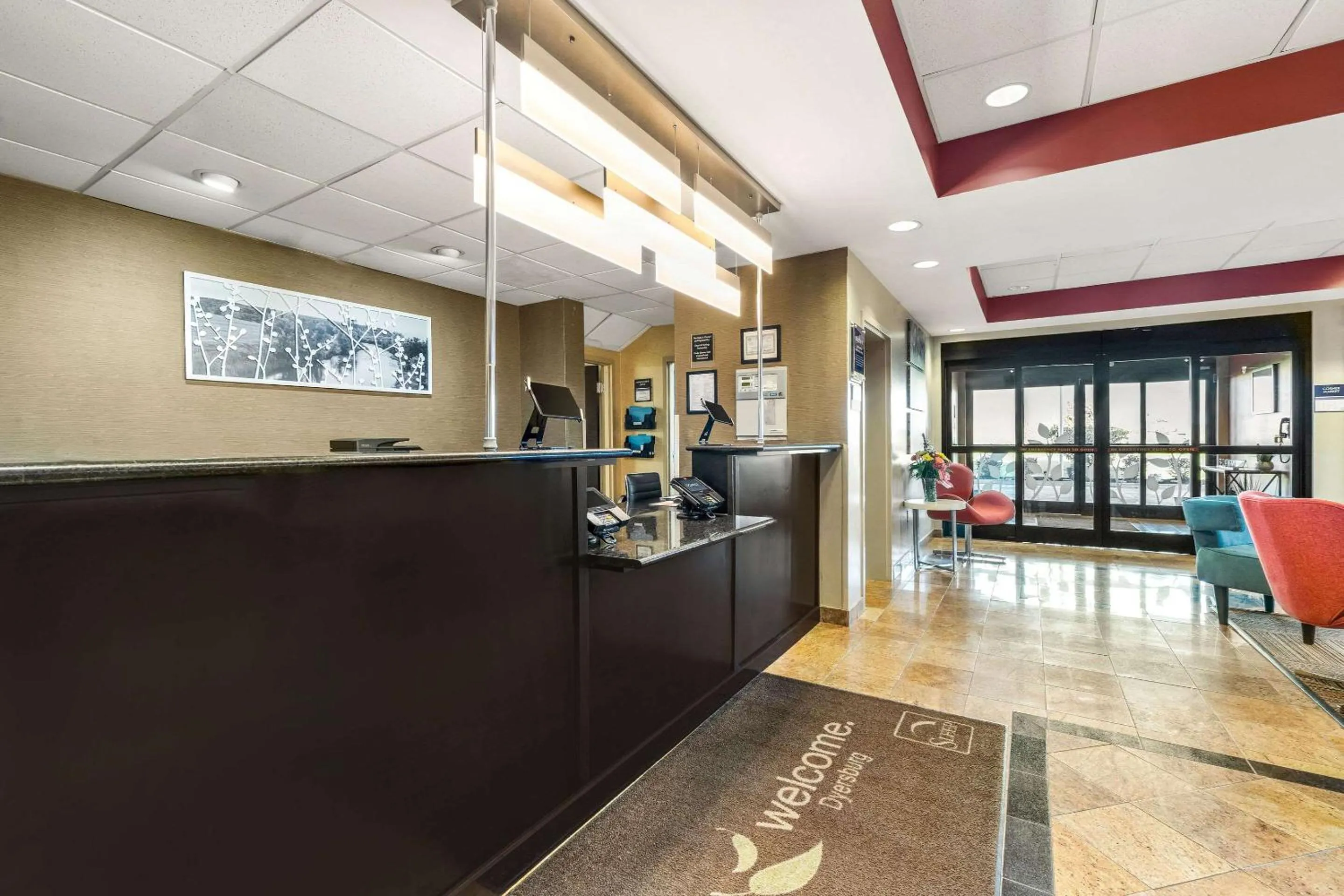 Lobby or reception in Sleep Inn & Suites Dyersburg I-155