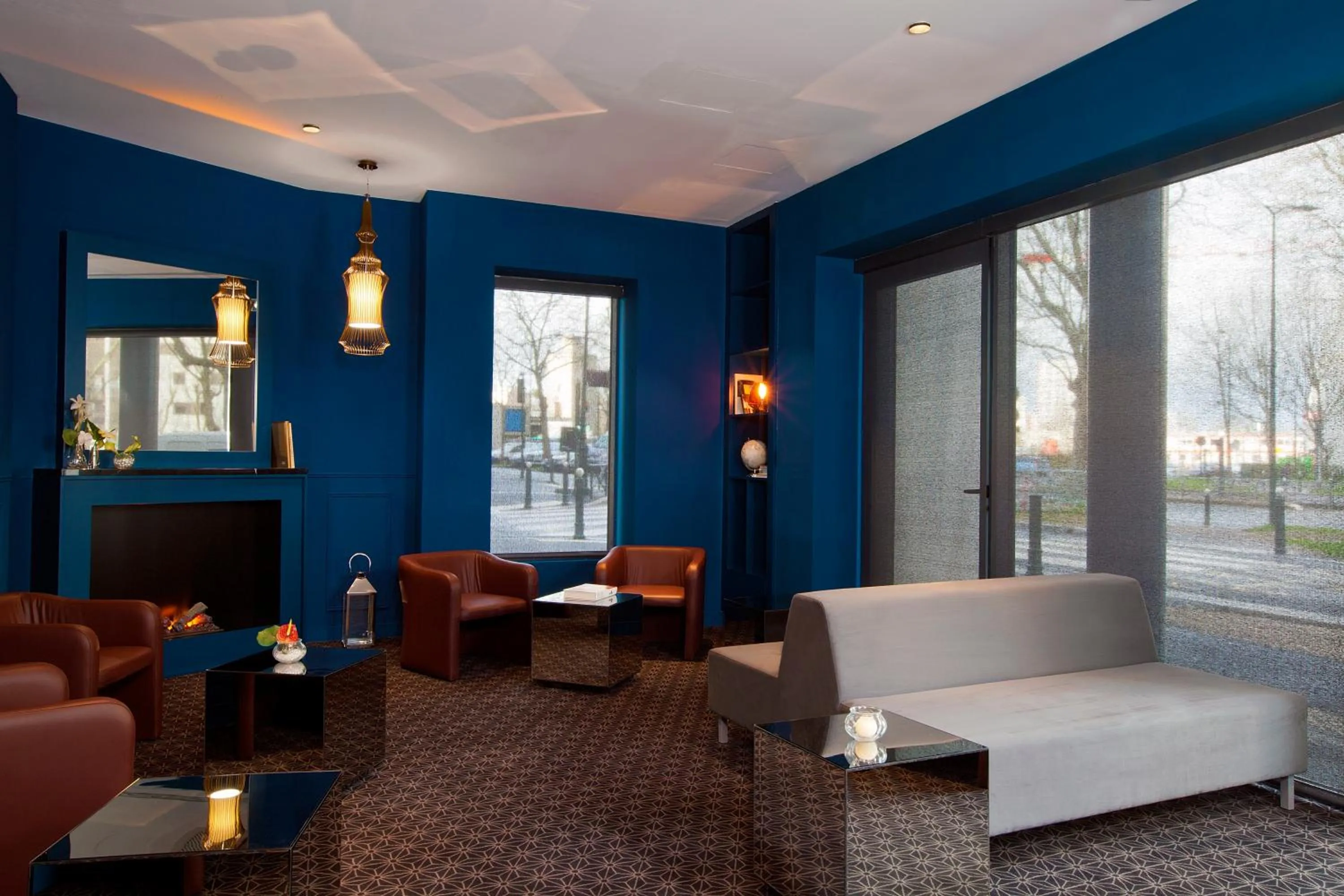 Living room in Residhome Puteaux La défense