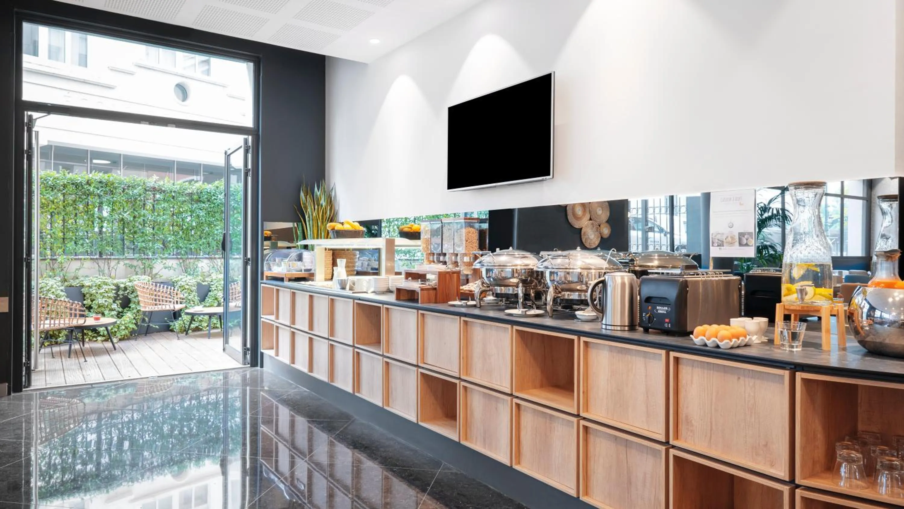 Breakfast in Residhome Puteaux La défense