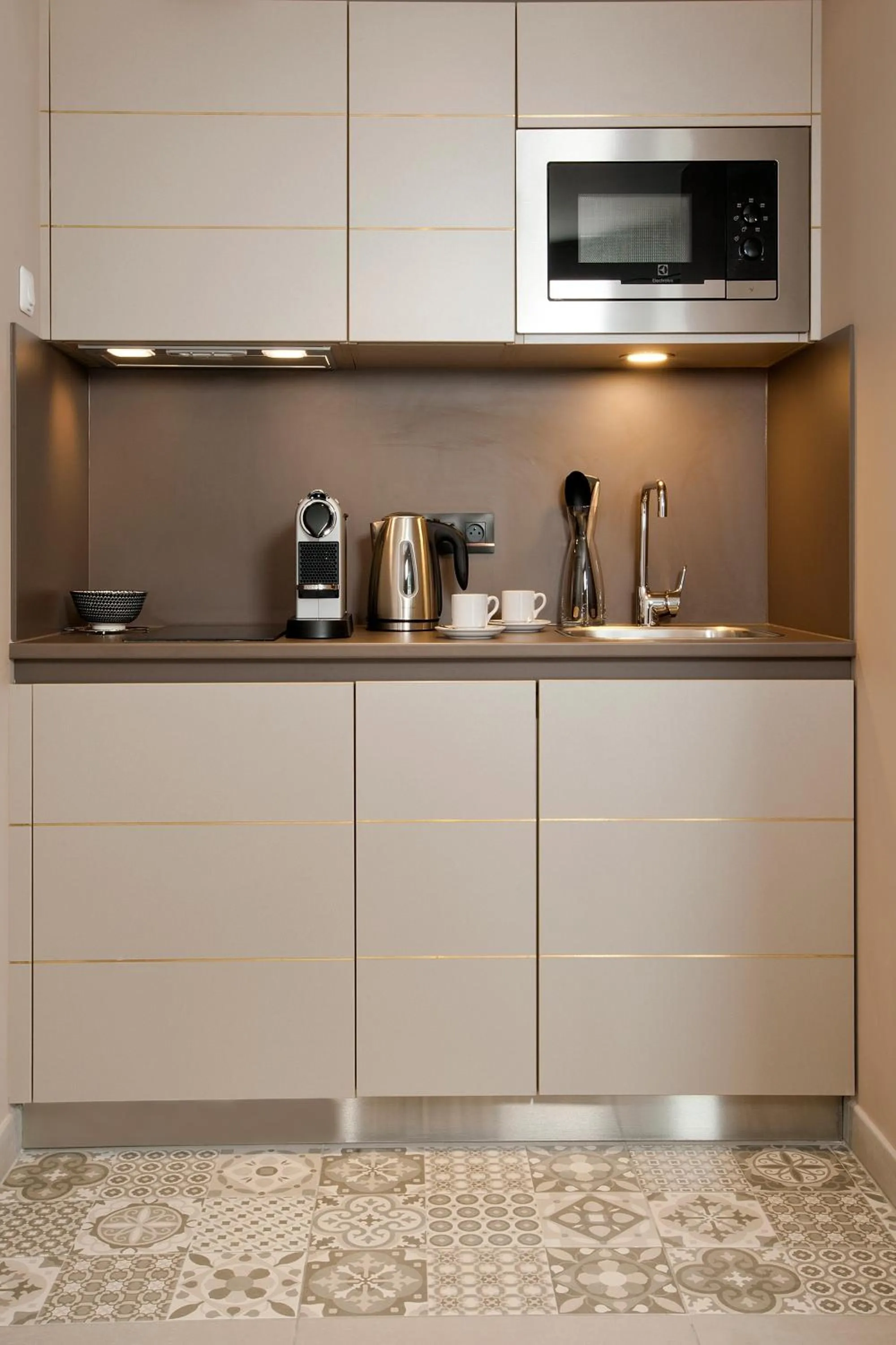 Kitchen or kitchenette in Residhome Puteaux La défense