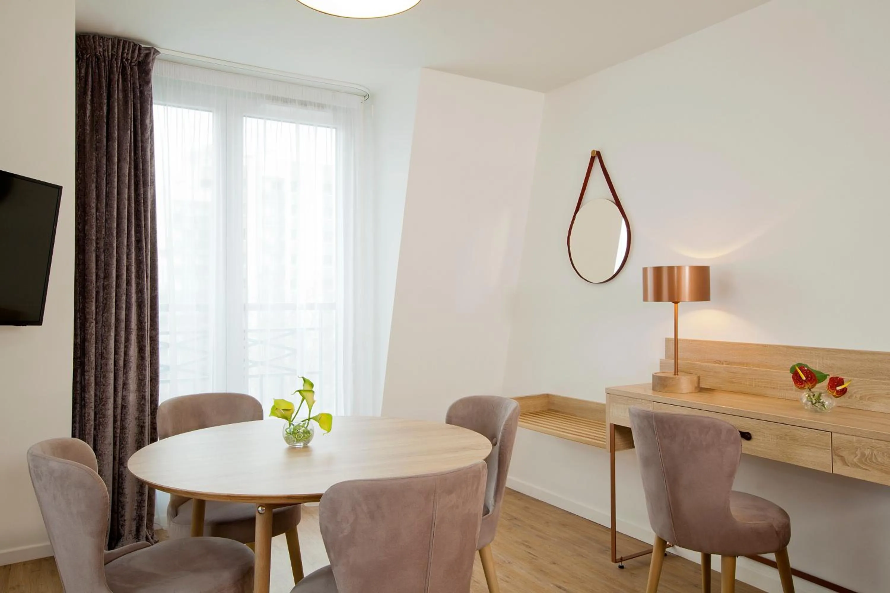 Seating area in Residhome Puteaux La défense