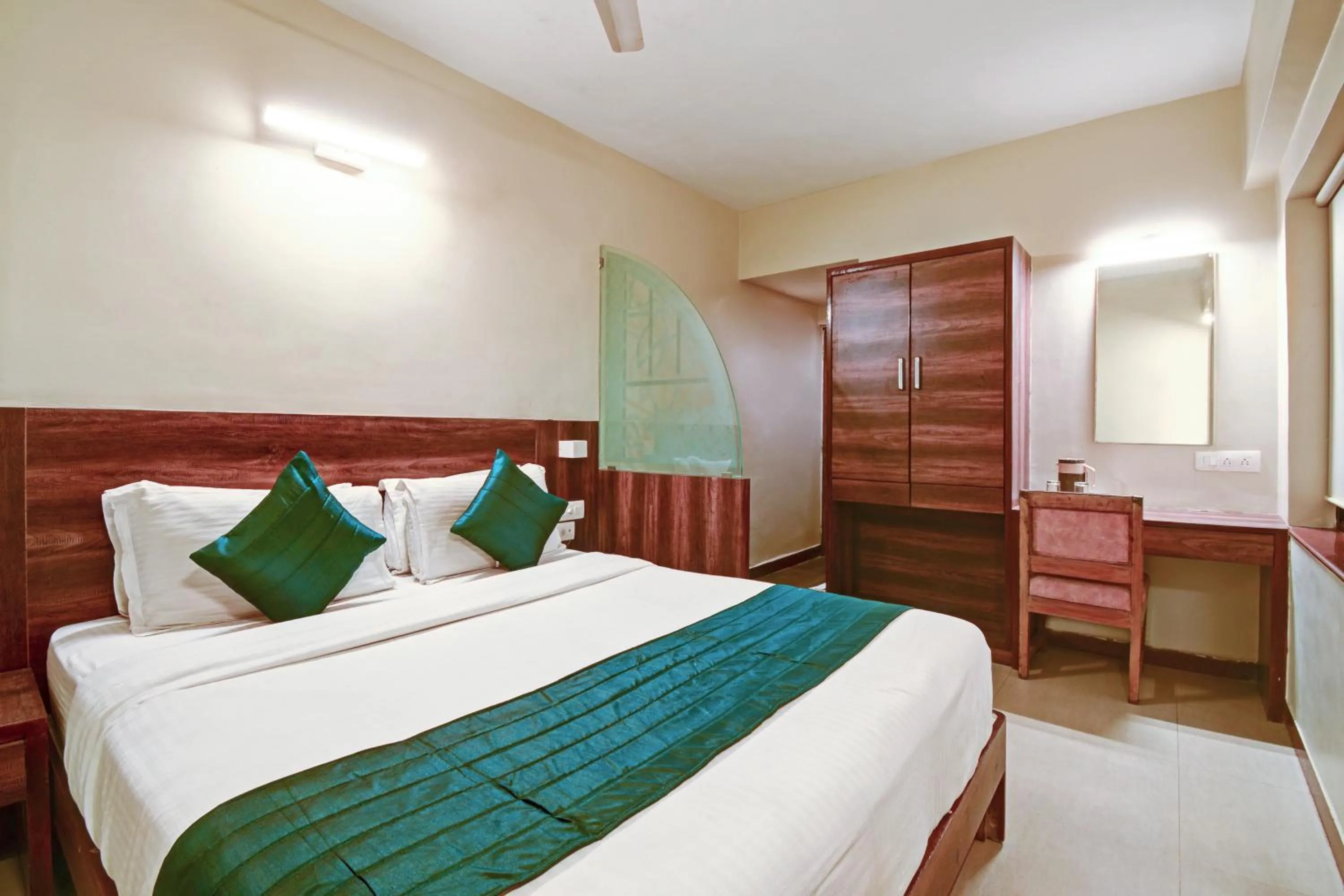 Bed in SRTC Hotel Aspire