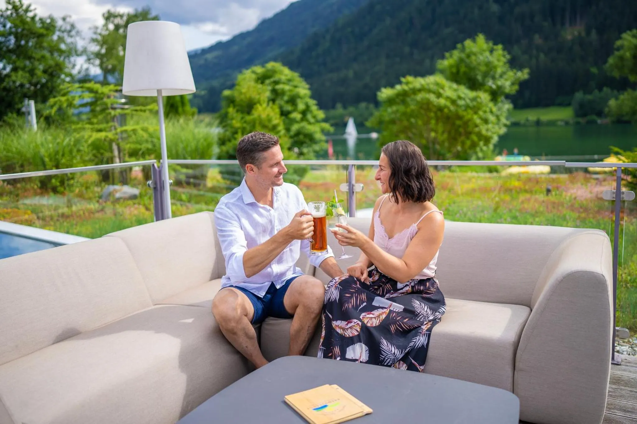 Balcony/Terrace in Familien- Sportresort BRENNSEEHOF