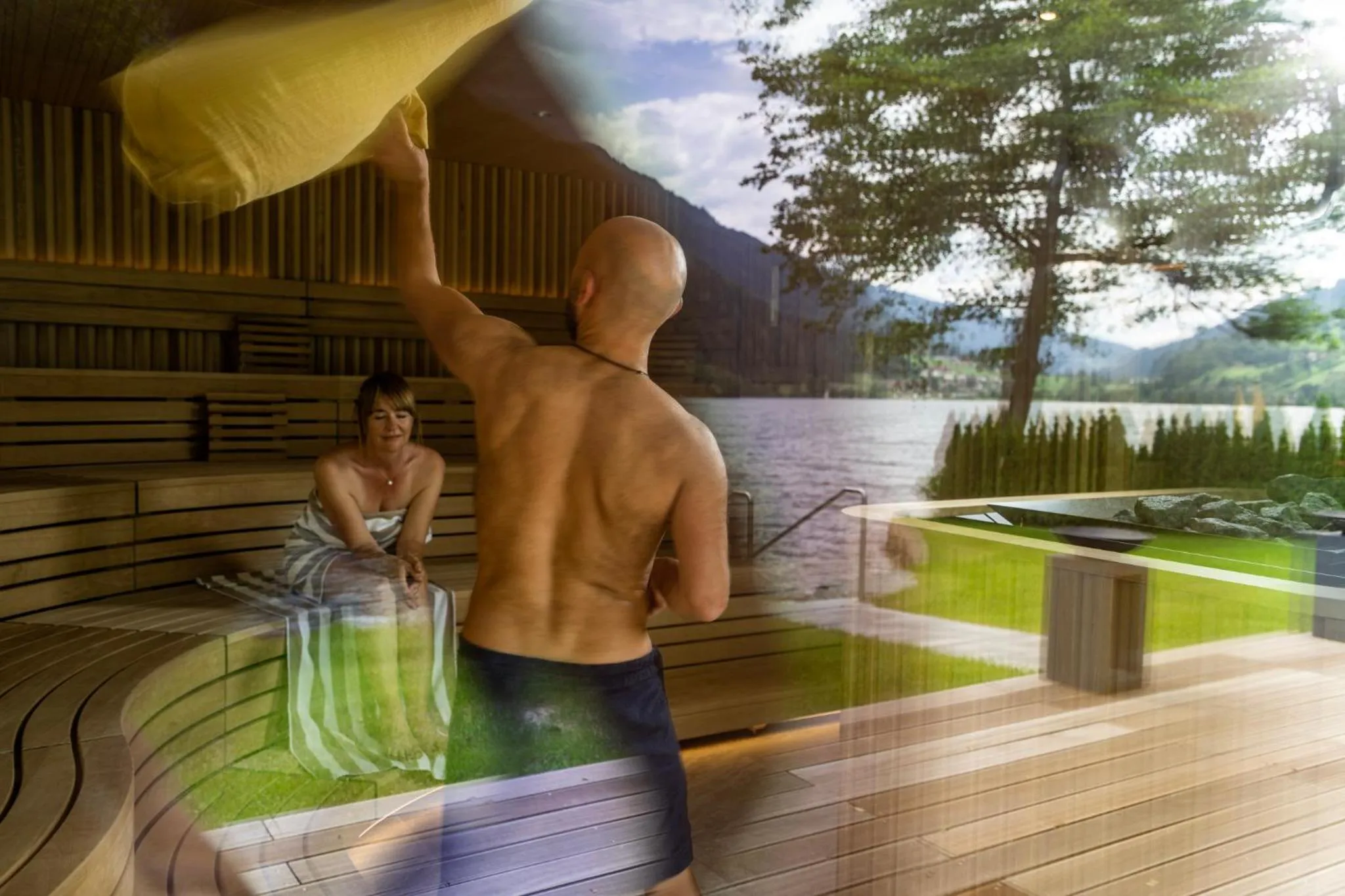 Natural landscape in Familien- Sportresort BRENNSEEHOF