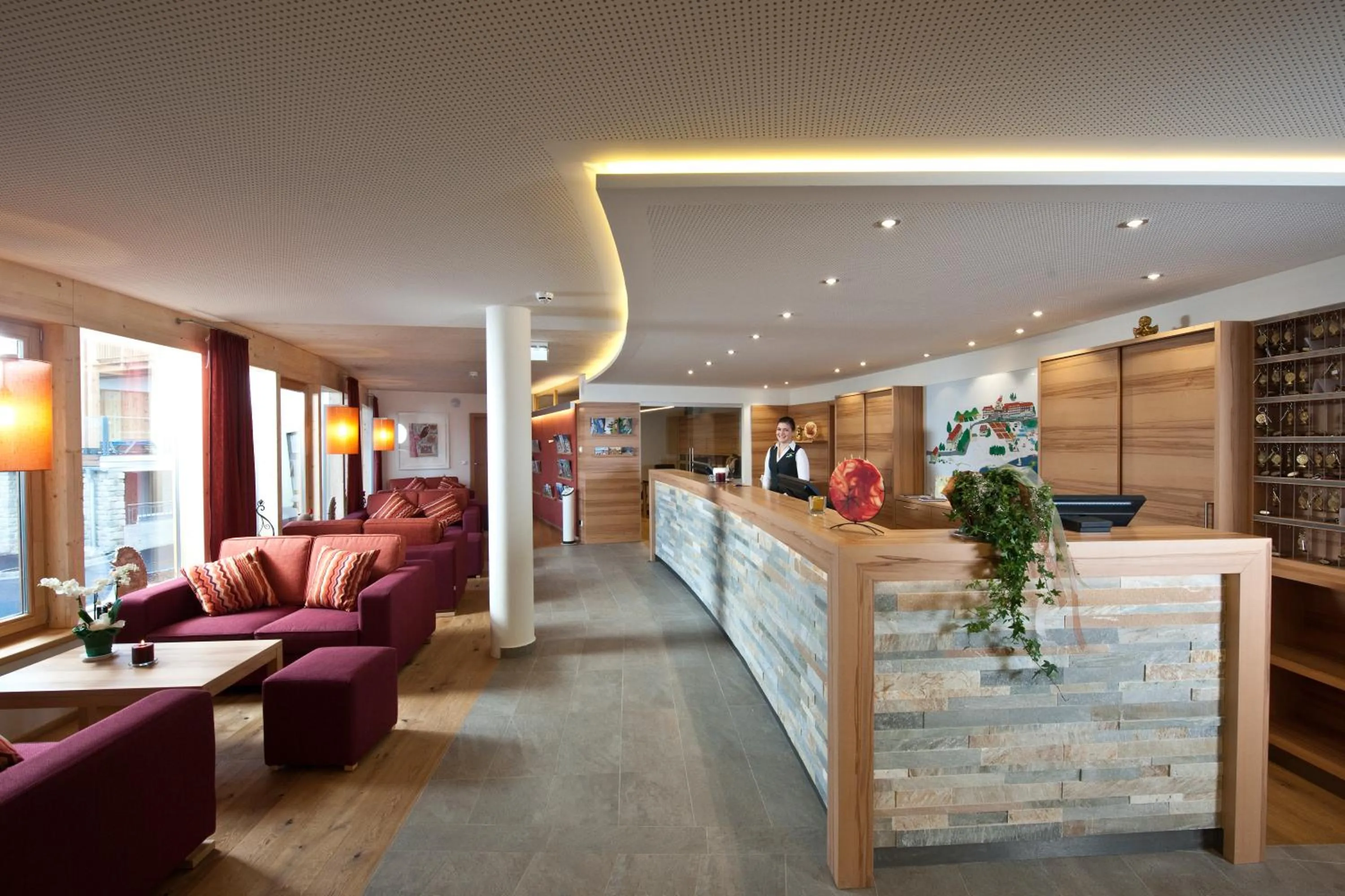 Lobby or reception in Familien- Sportresort BRENNSEEHOF