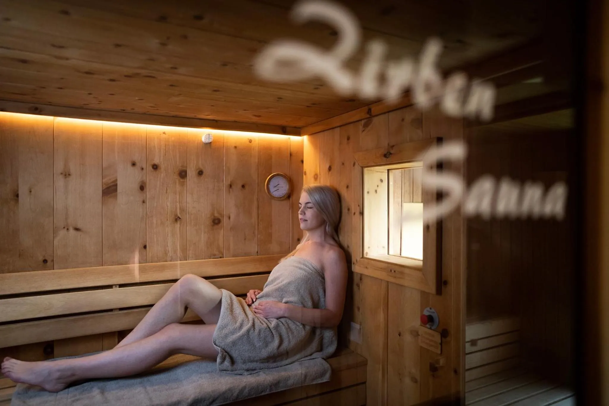 Sauna in Familien- Sportresort BRENNSEEHOF