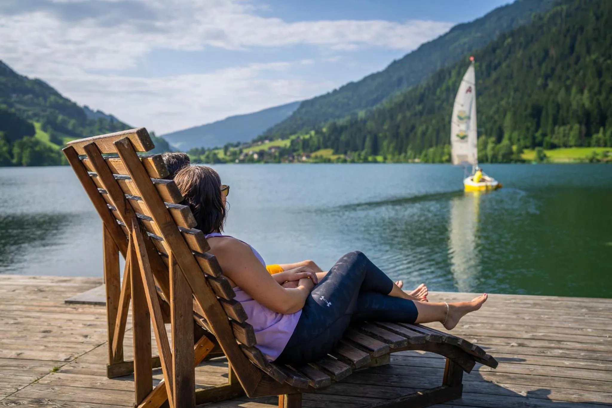 Natural landscape in Familien- Sportresort BRENNSEEHOF