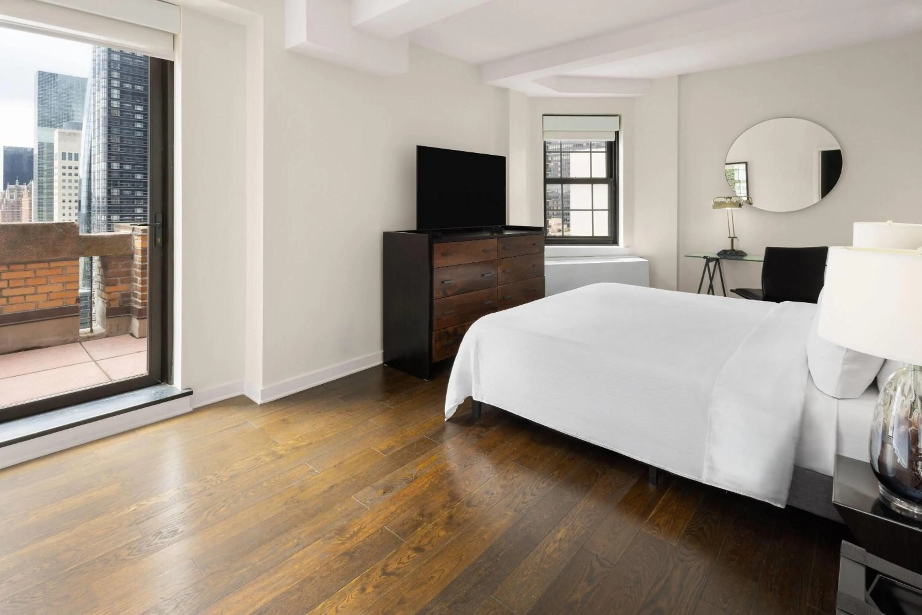 Photo of the whole room, Bed in The Beekman Tower, Trademark Collection by Wyndham