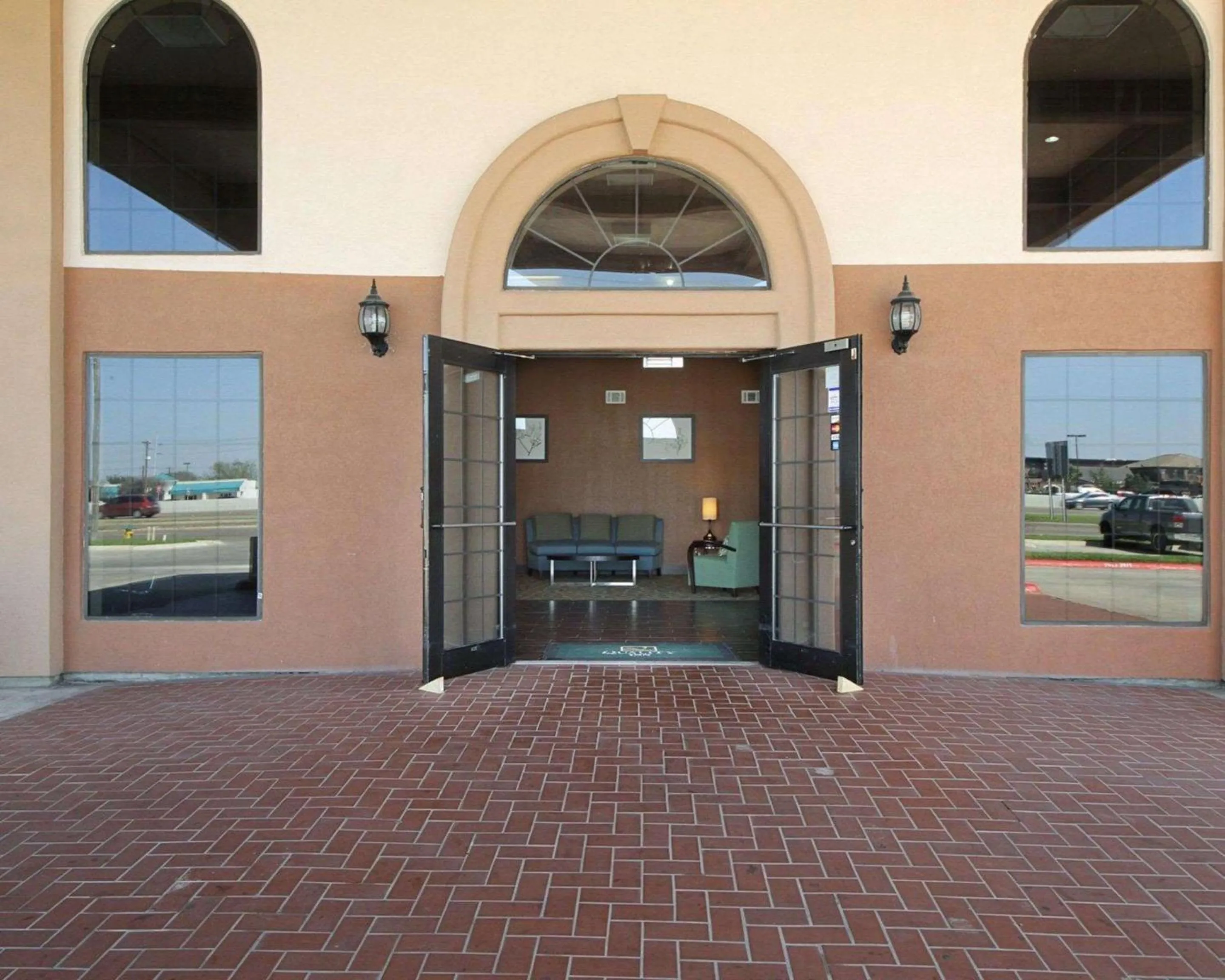 Property building in Americas Best Value Inn Pharr/McAllen