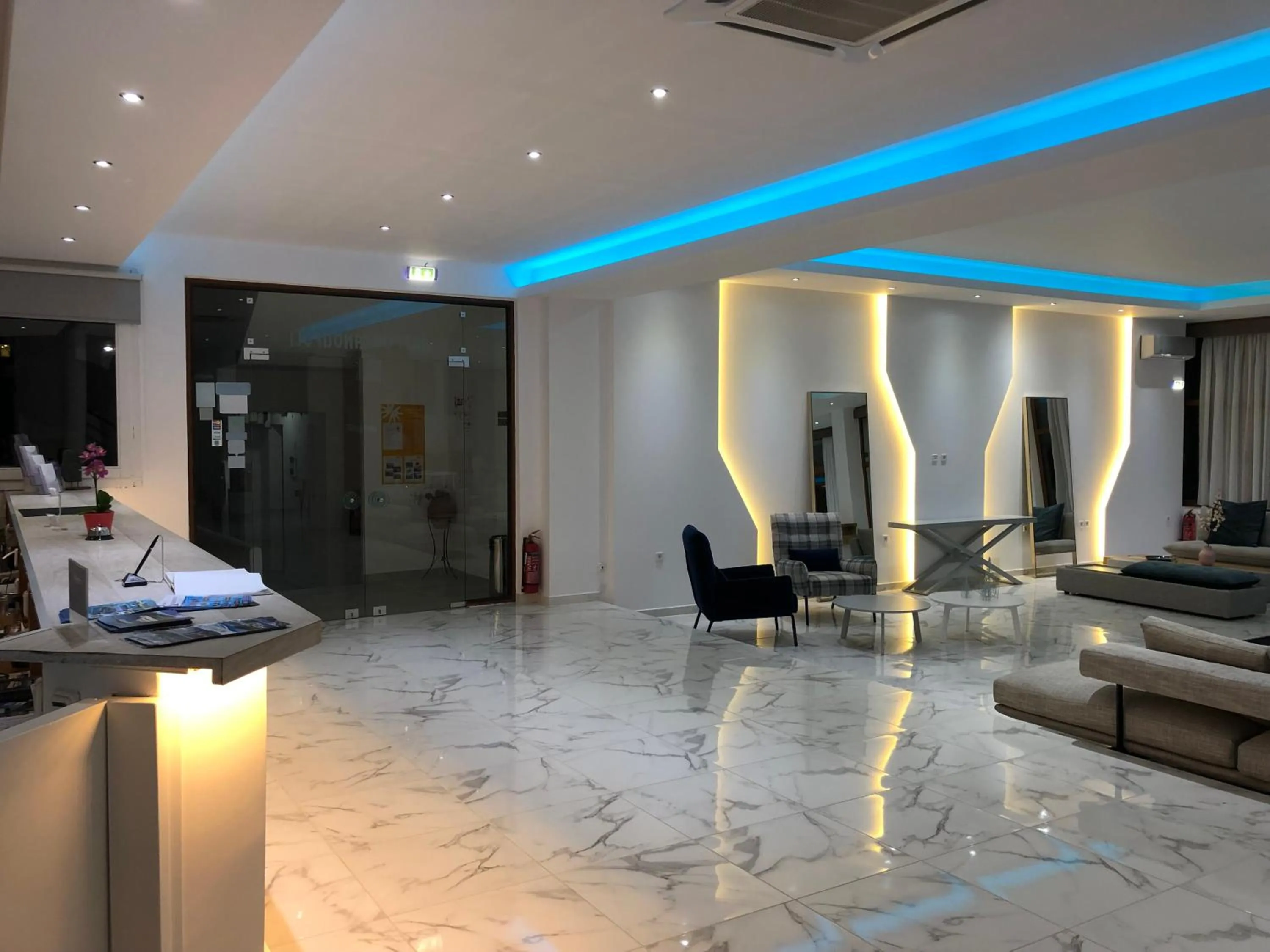 Lobby or reception in Hotel Akti Ouranoupoli Beach Resort