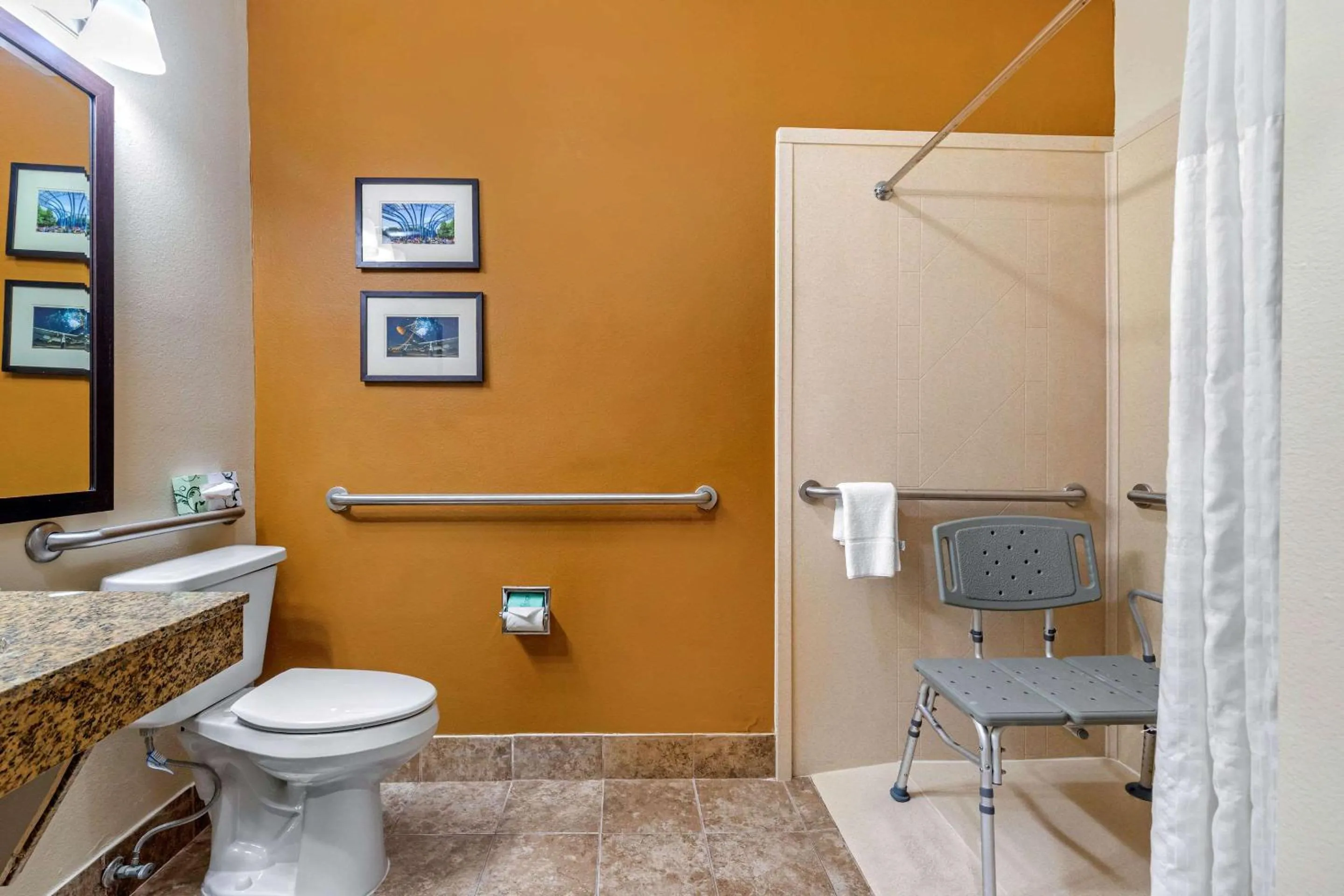 Bedroom in Quality Suites Addison-Dallas