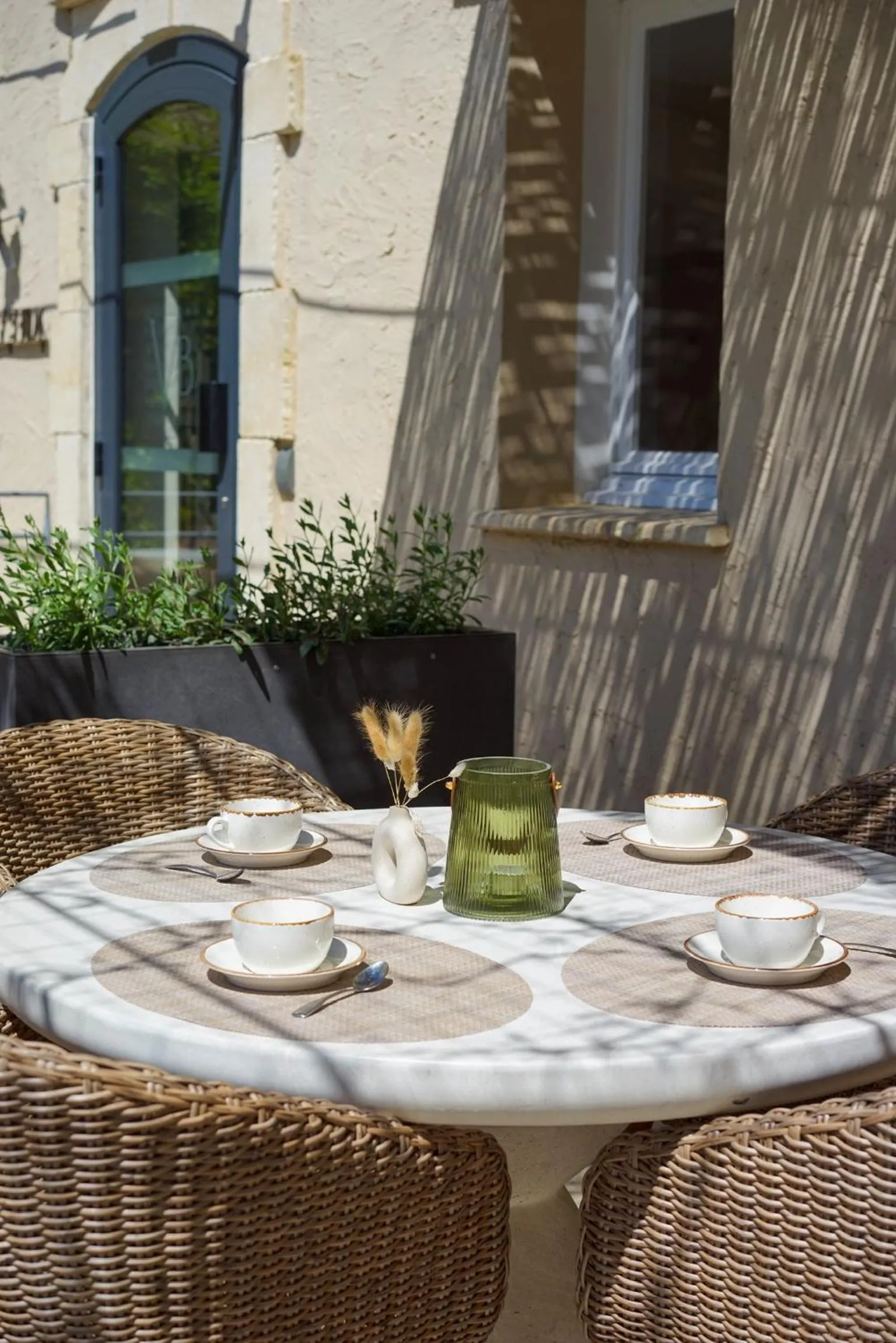 Dining area in Val Baussenc, The Originals Relais