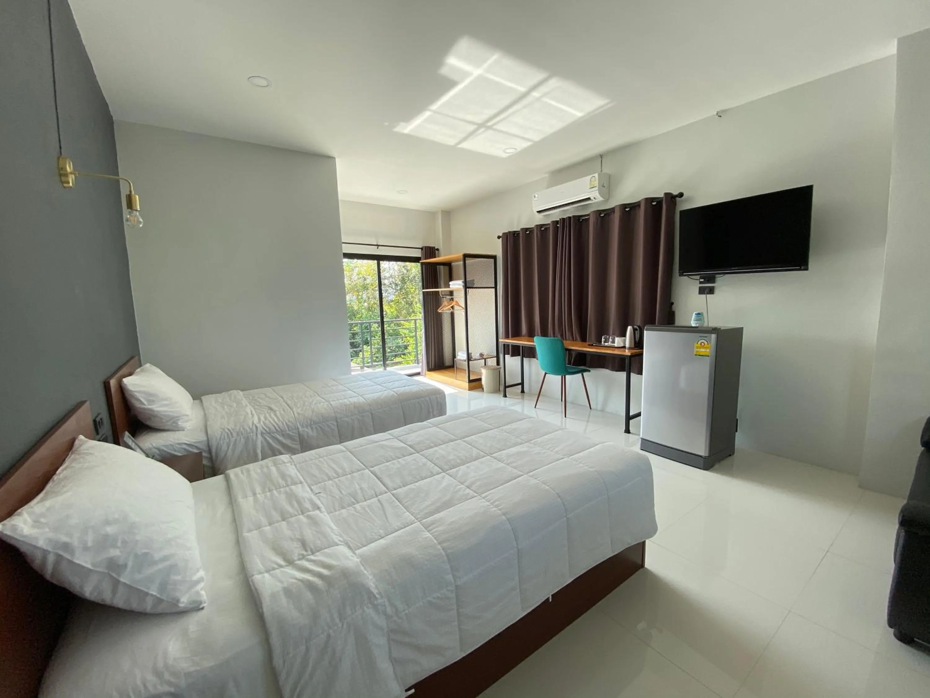 Photo of the whole room, Bed in DD Modern House