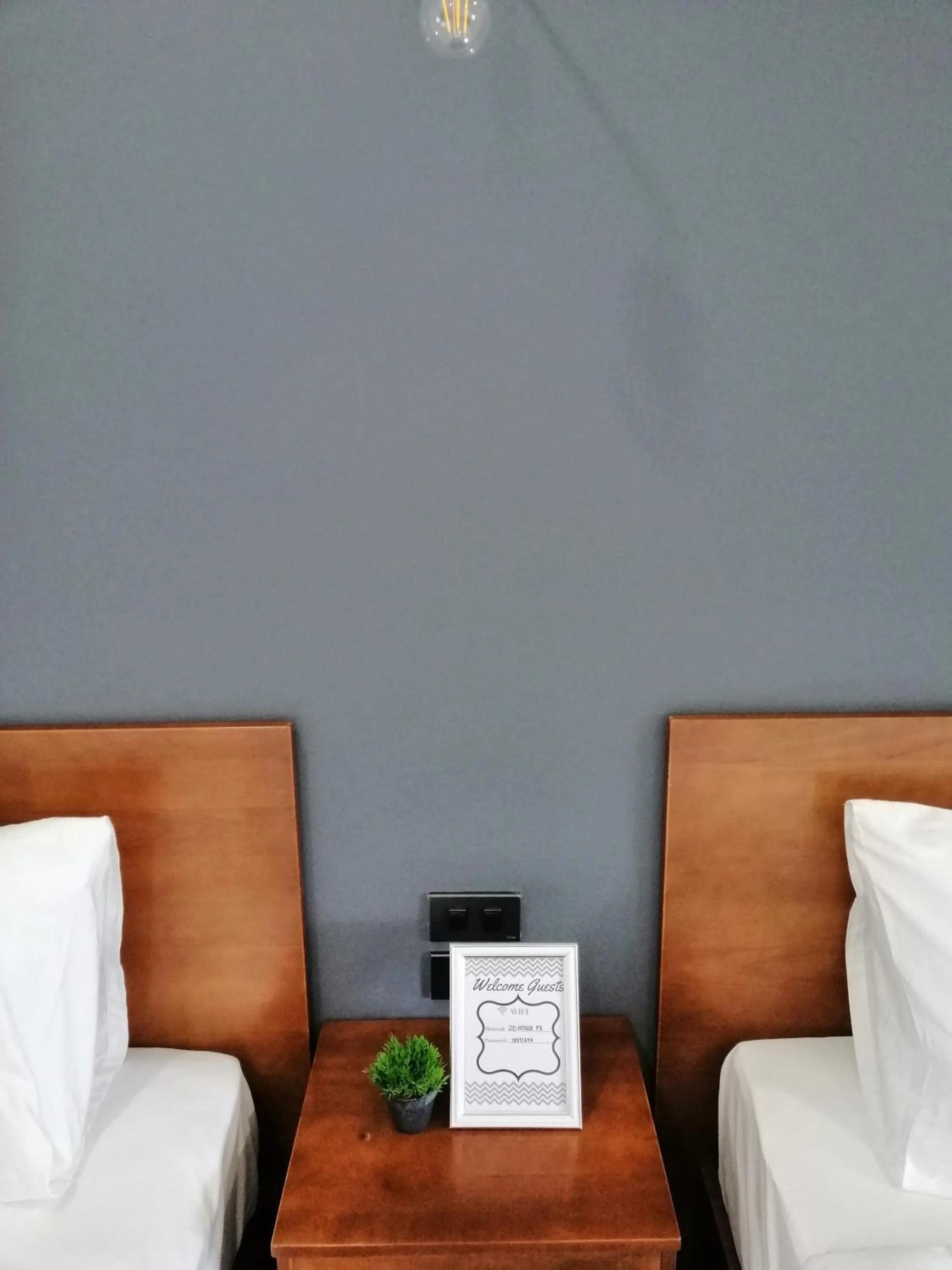 Bed in DD Modern House