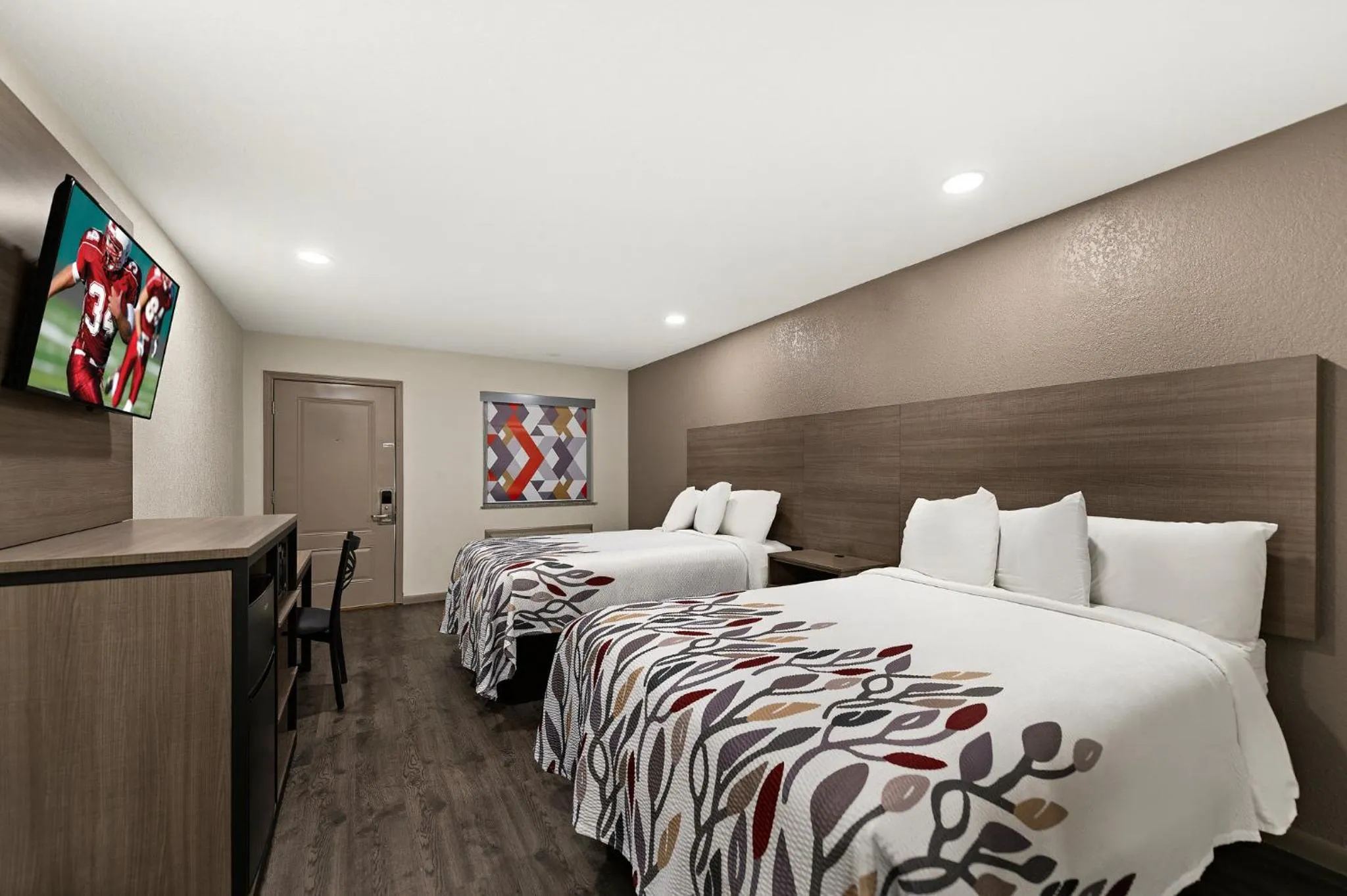 Bedroom, Bed in Red Roof Inn Nacogdoches