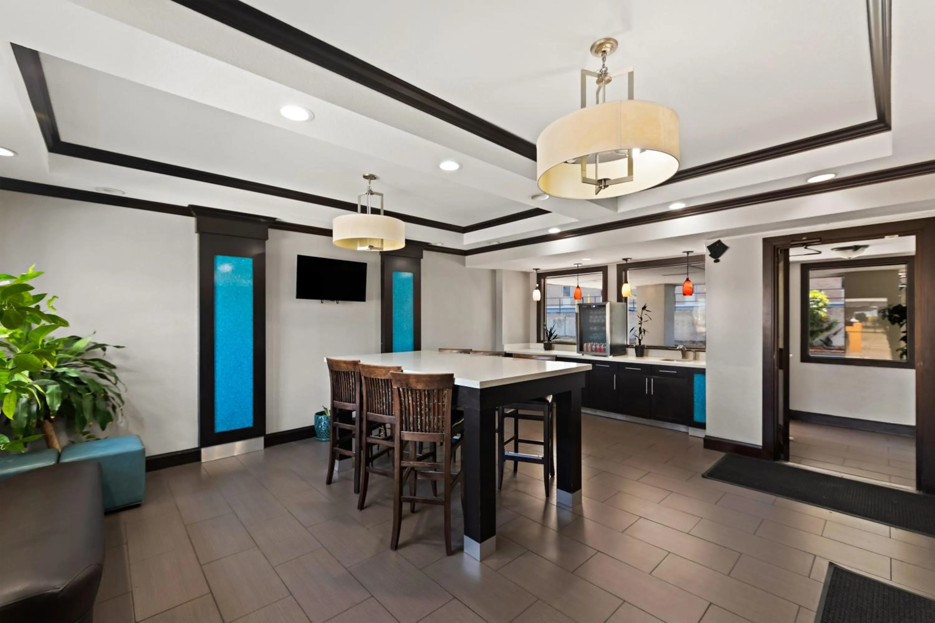 Lobby or reception in Scottish Inns Austin Downtown