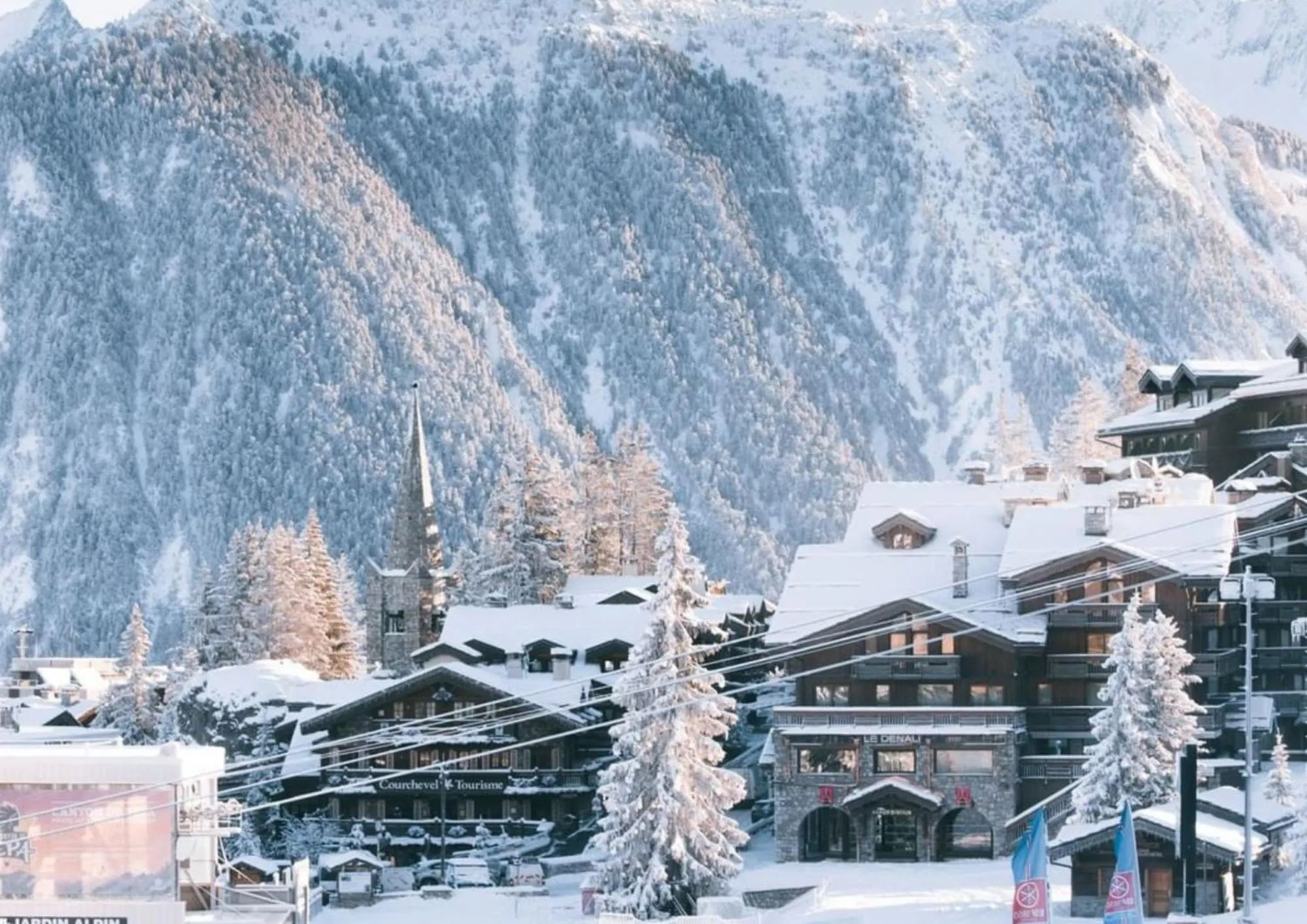 View (from property/room) in Ecrin Blanc Resort Courchevel - Aquapark