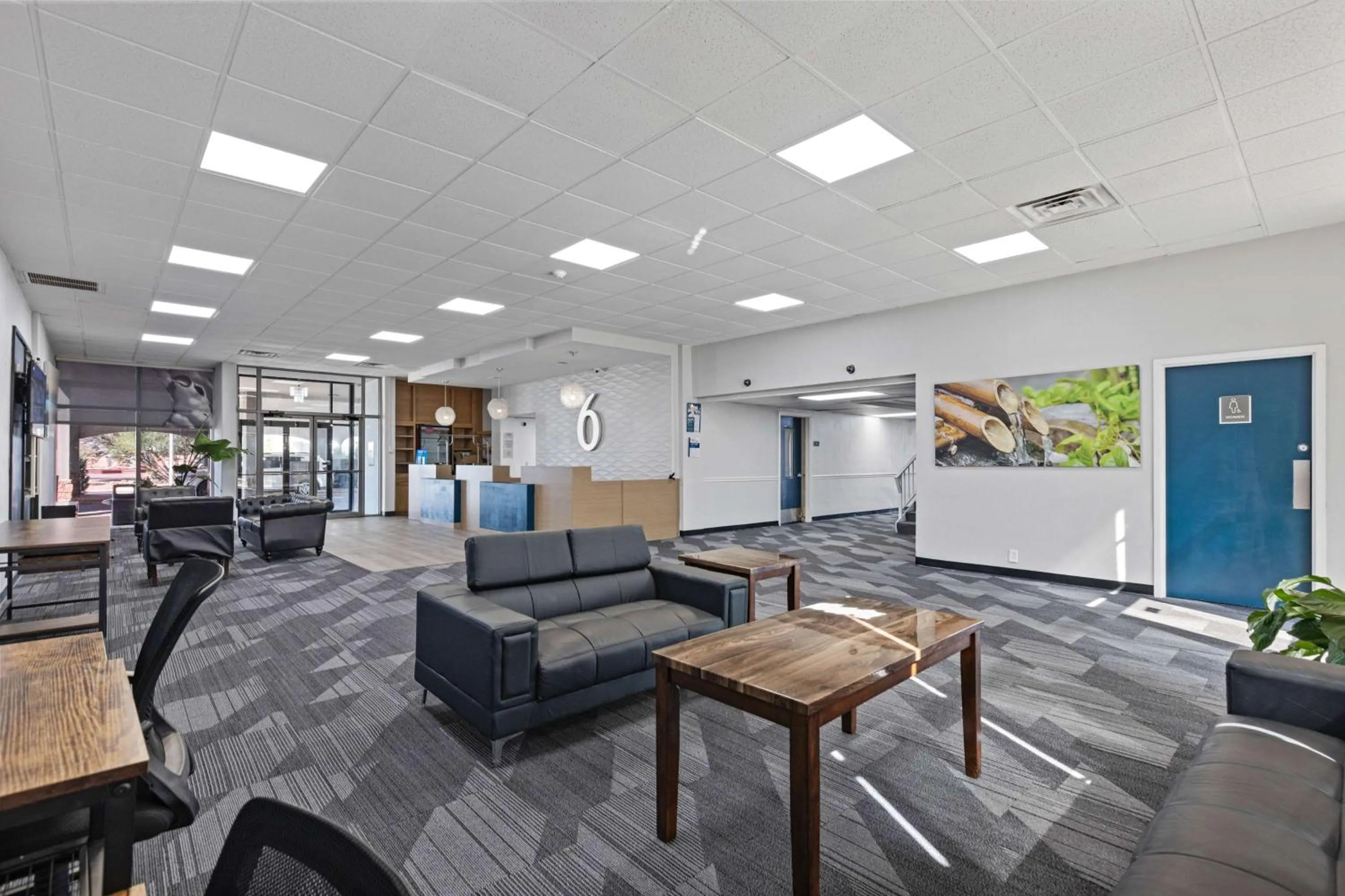 Lobby or reception in Motel 6 Pecos TX