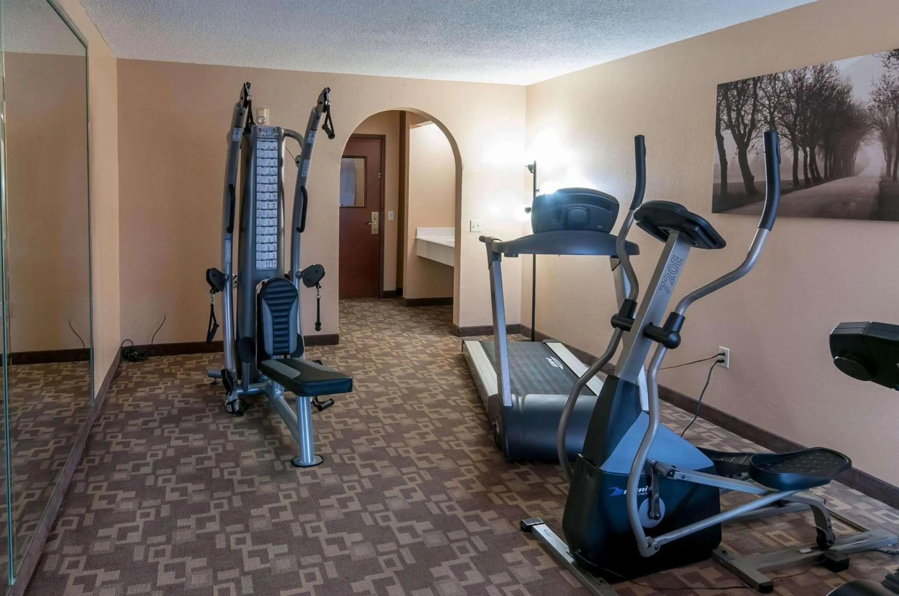 Fitness centre/facilities in Comfort Inn North Conroe