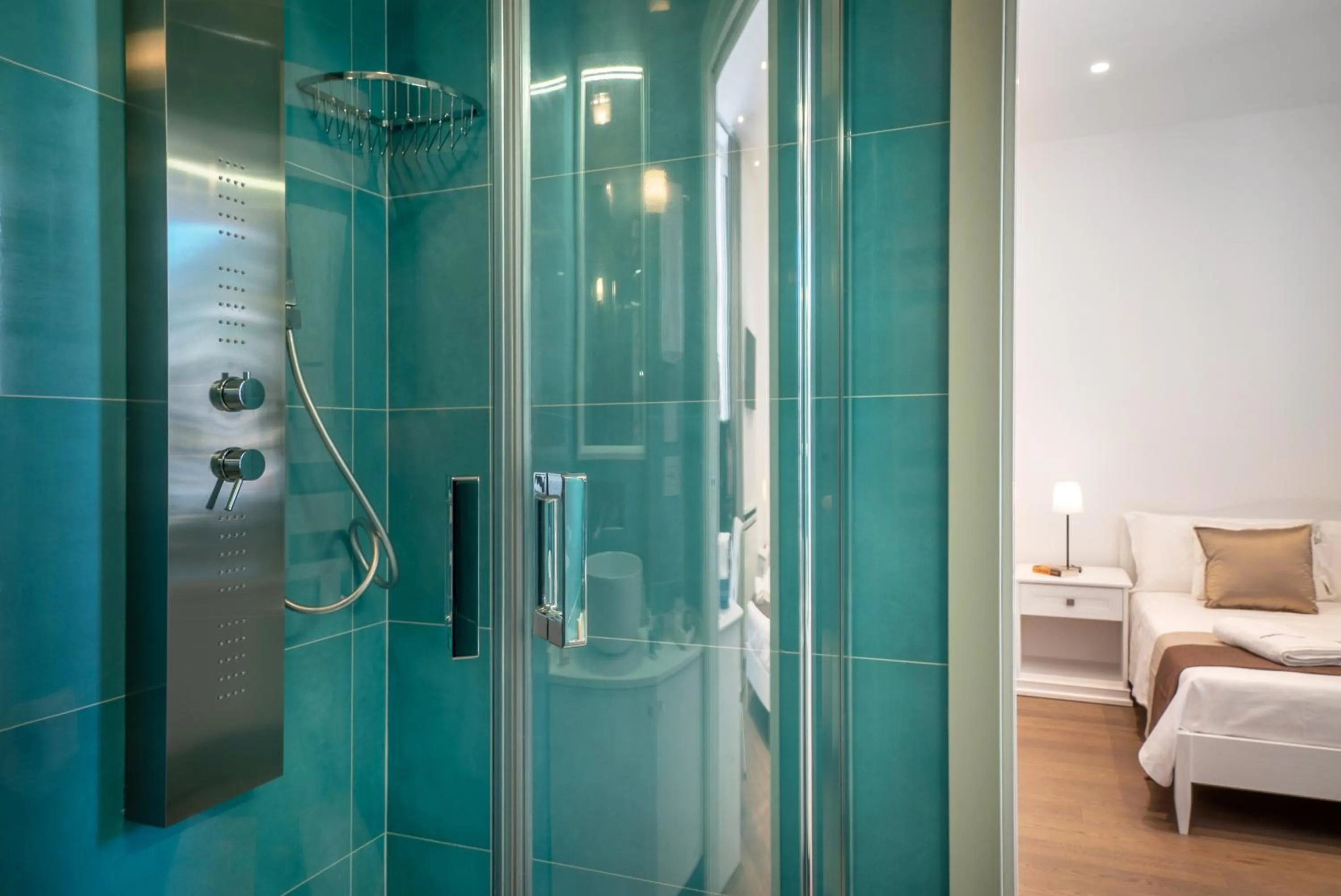 Shower in Crescent Moon