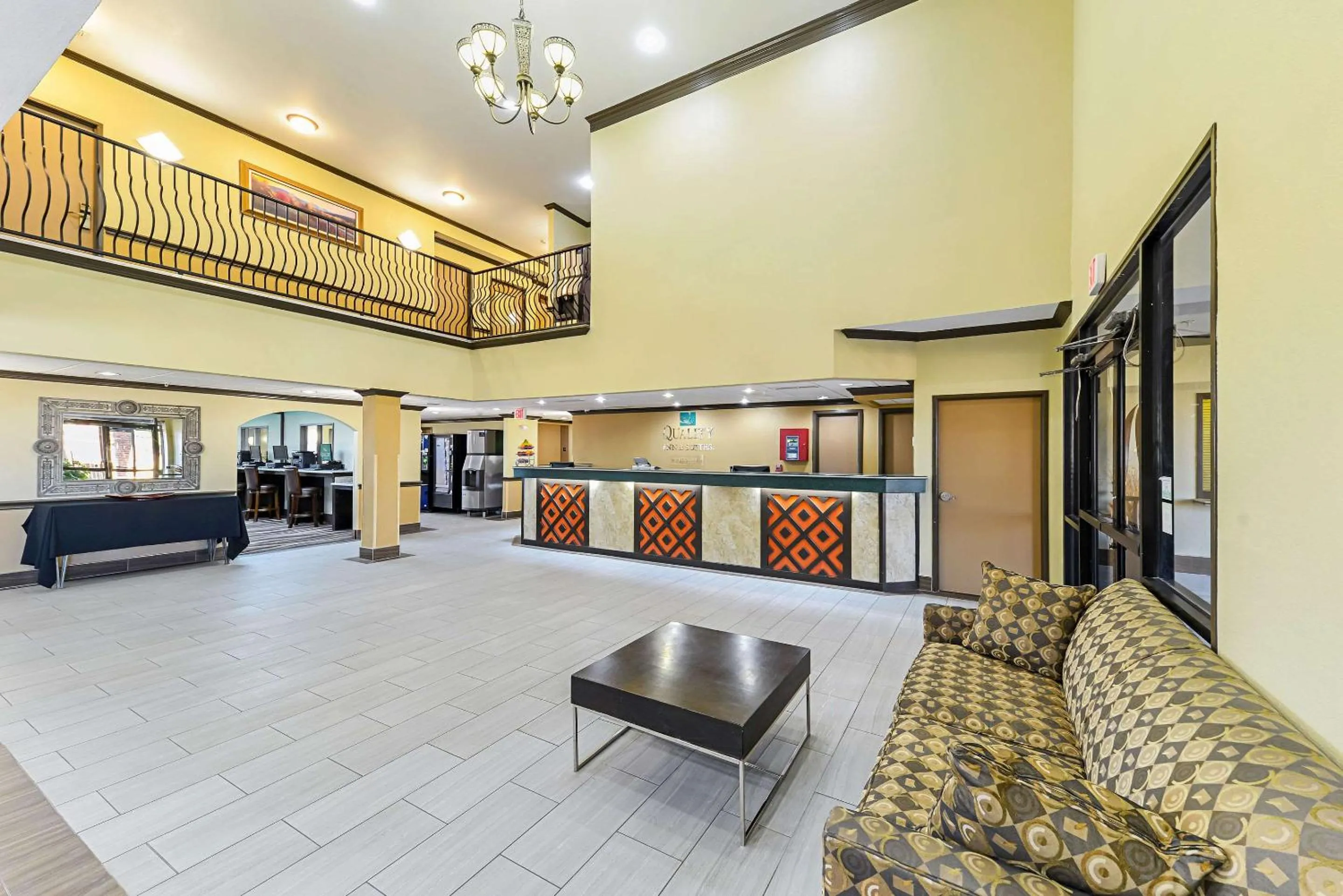 Lobby or reception in Quality Inn & Suites Lubbock South