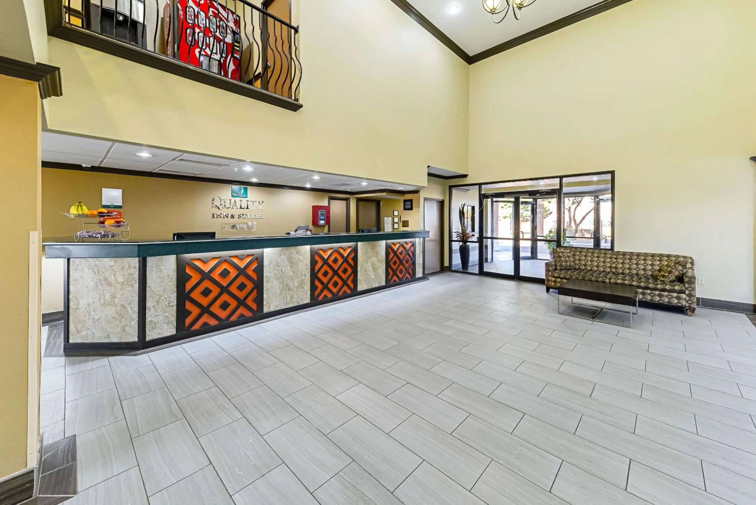 Lobby or reception in Quality Inn & Suites Lubbock South
