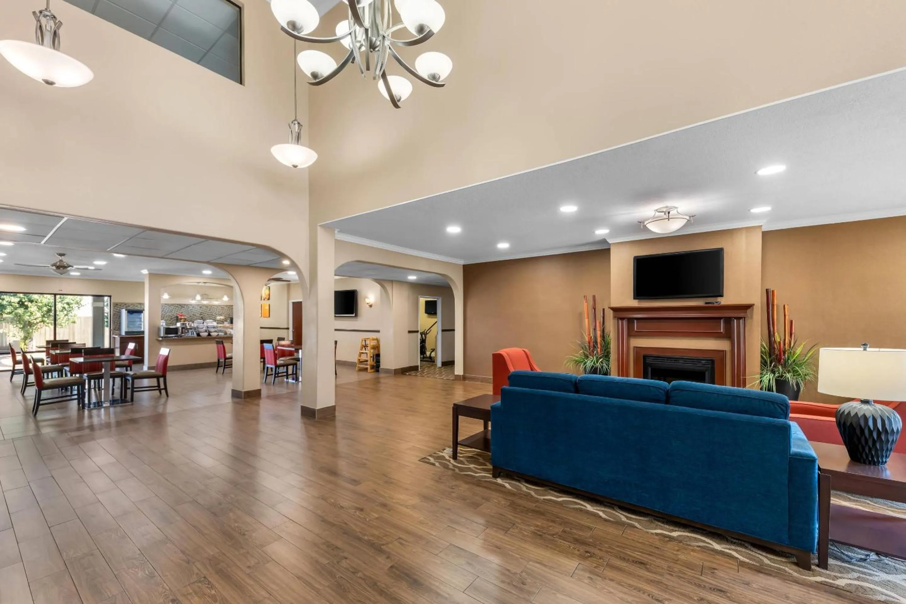 Lobby or reception in Comfort Inn Corsicana East