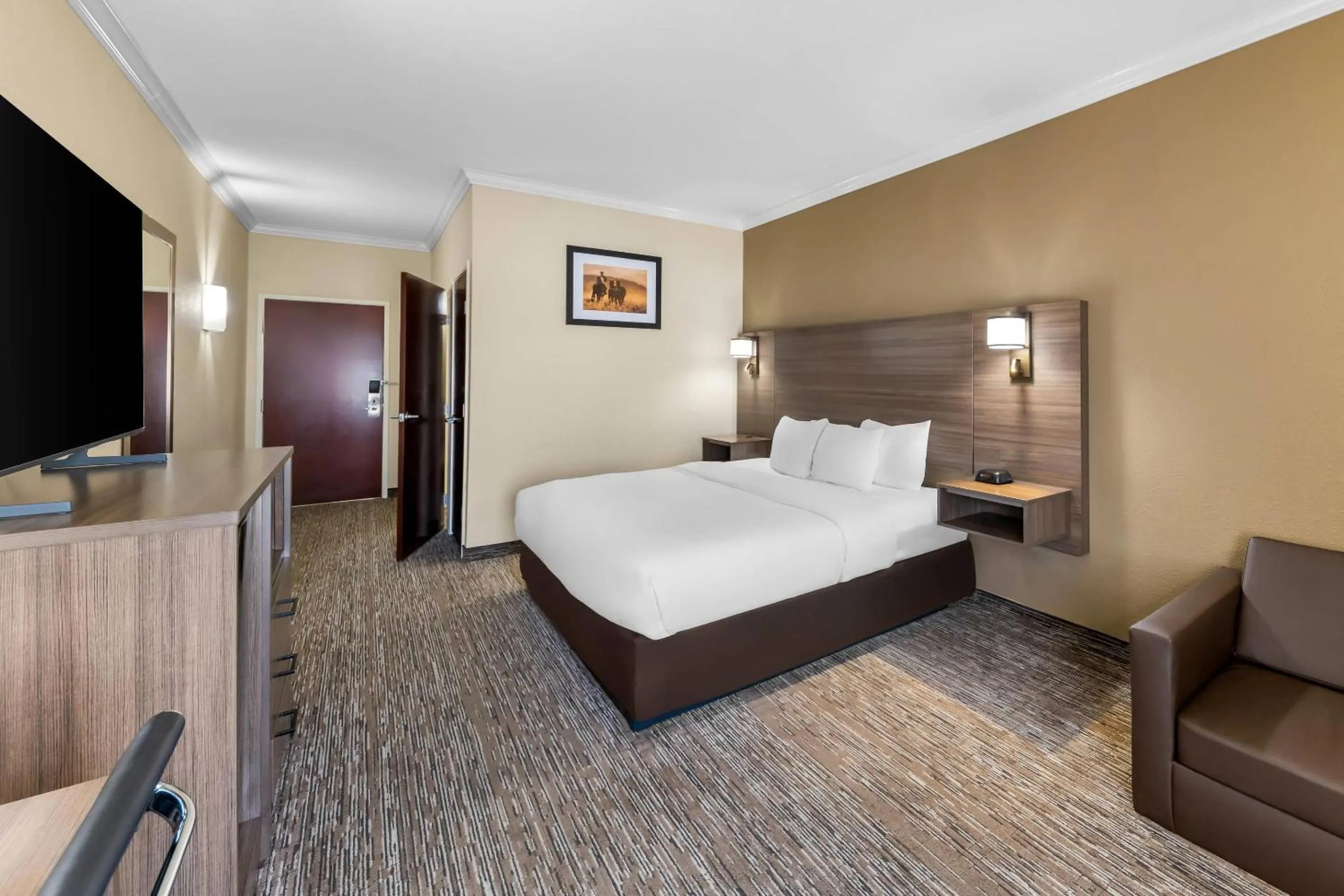 Bedroom, Bed in Comfort Inn Corsicana East