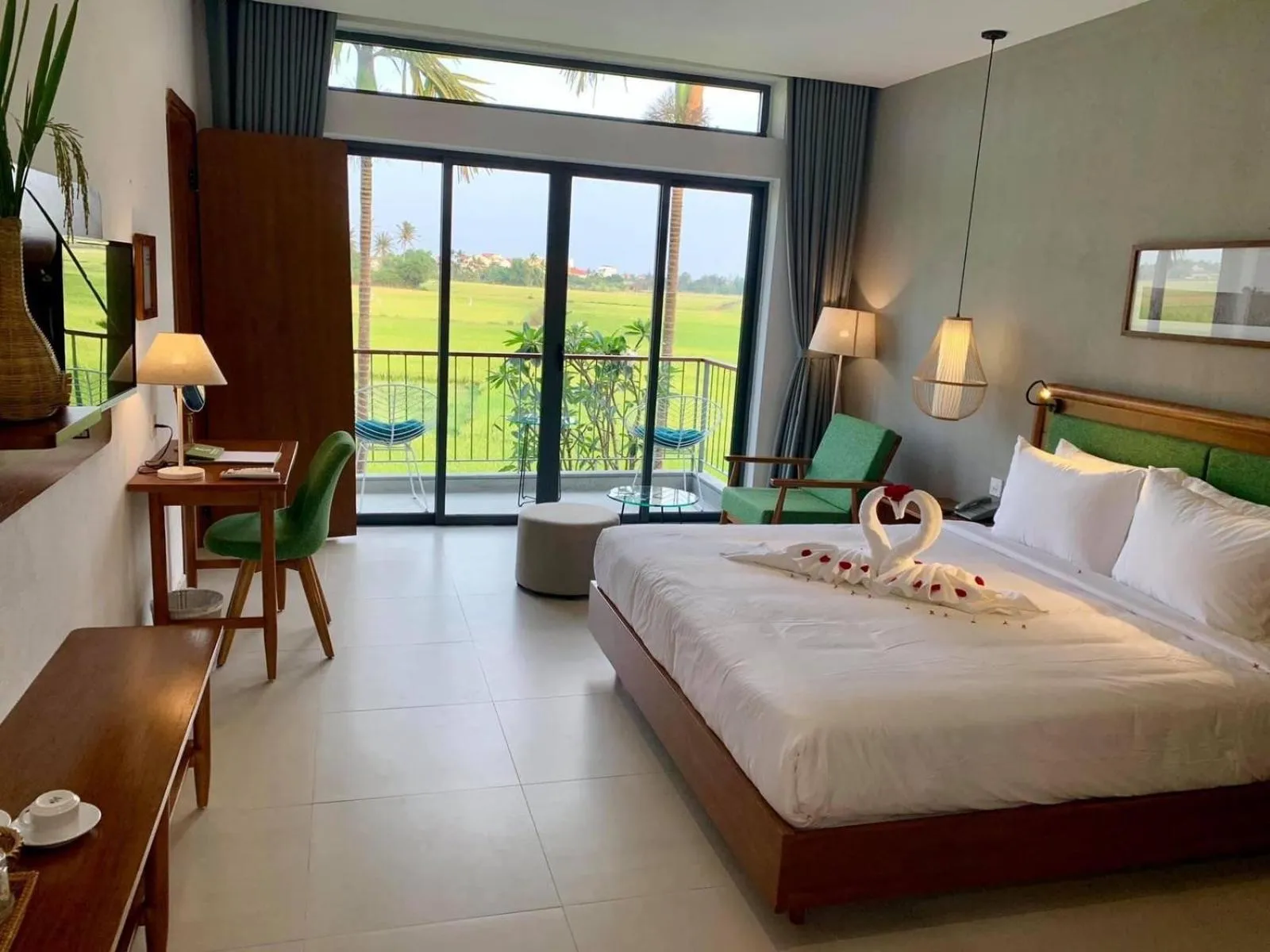 Bed in Hoian Tranquil Lodge - Chon Binh Yen