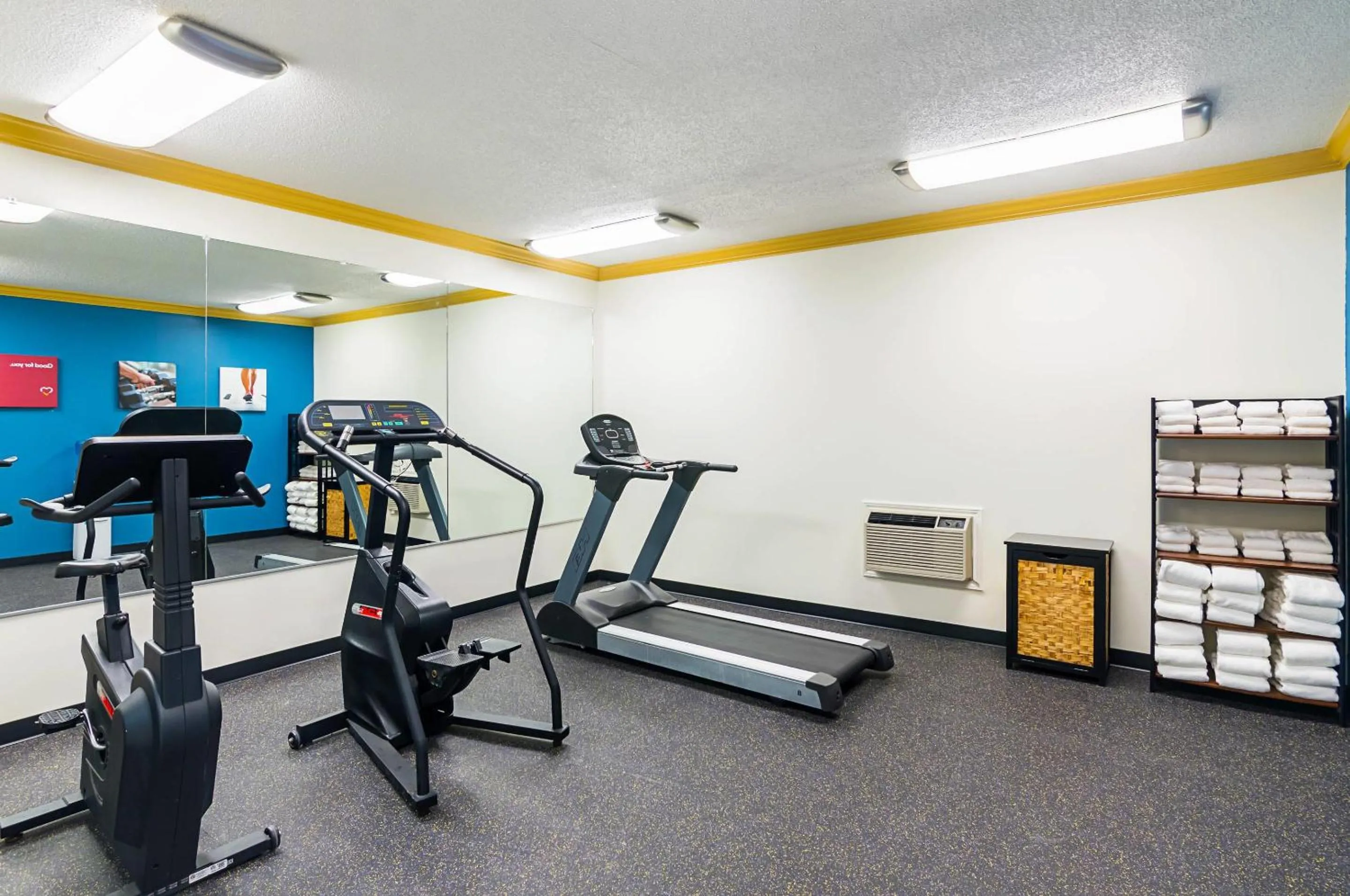 Fitness centre/facilities in Quality Suites Lubbock Southwest