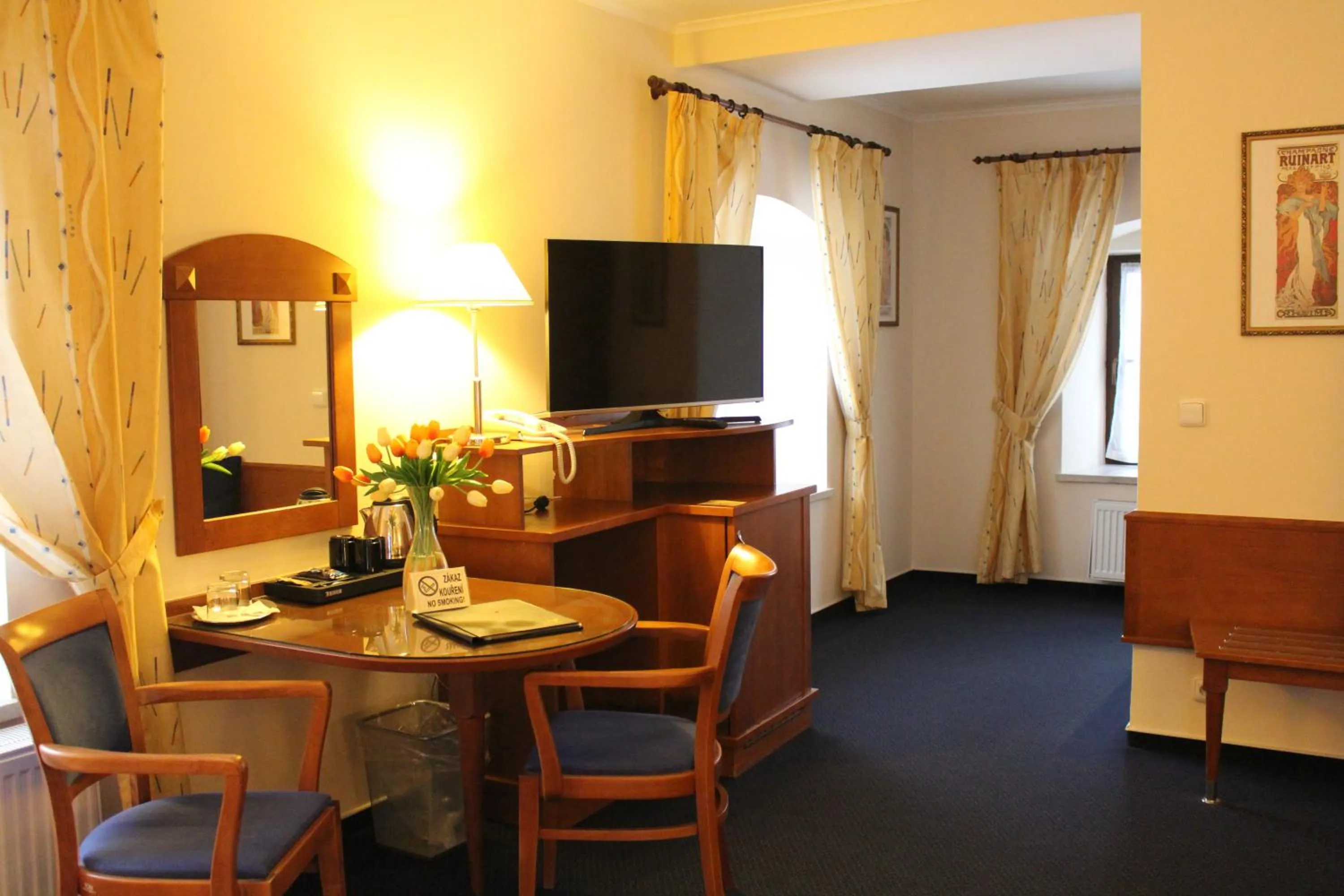 Living room in Zámecký Hotel Zlatý Orel