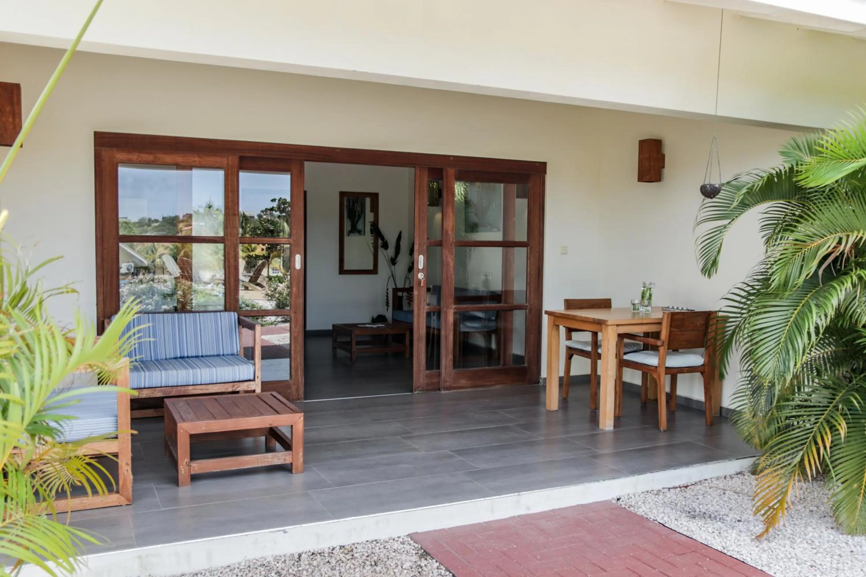 Balcony/Terrace in ABC Lodges Curacao