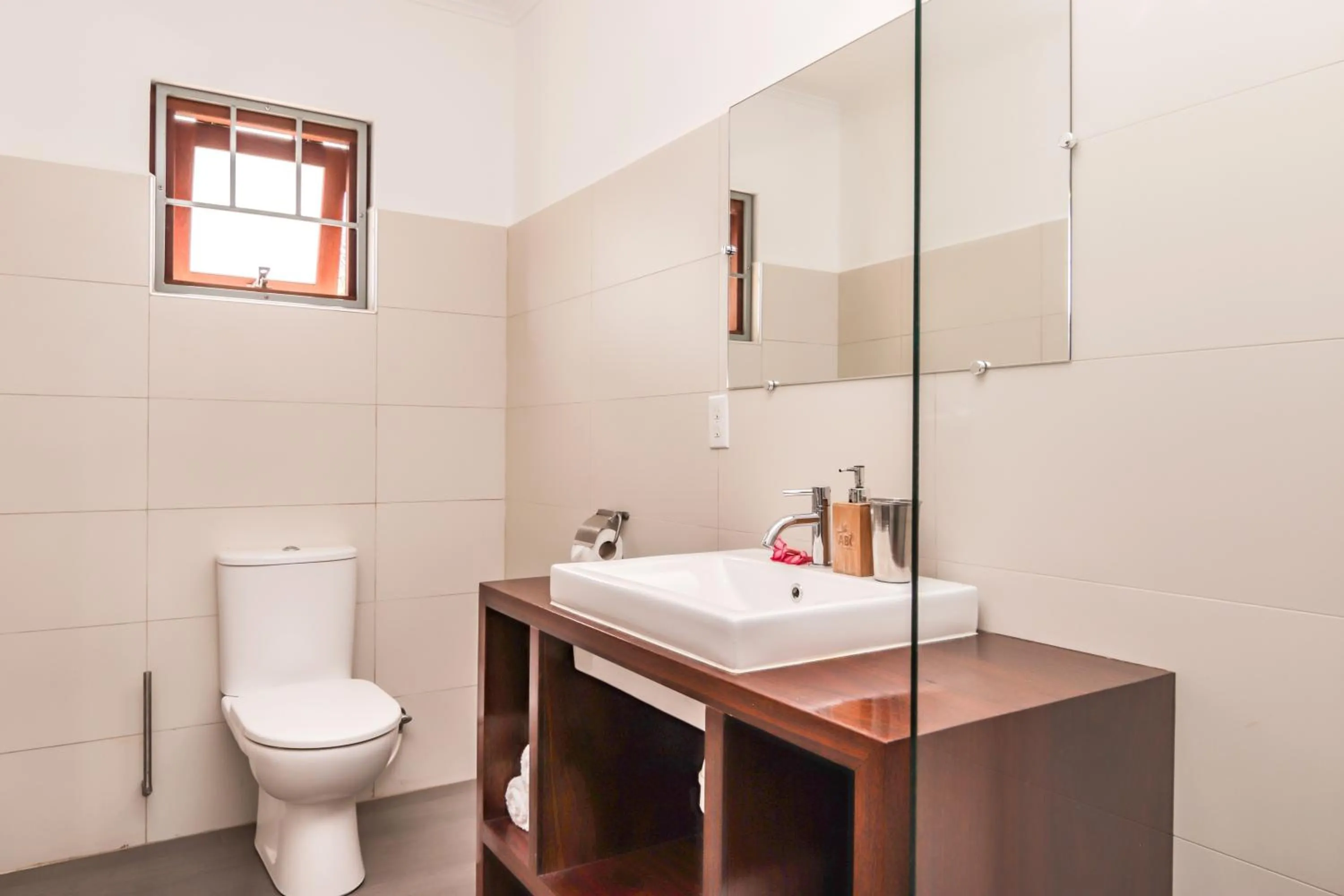 Bathroom in ABC Lodges Curacao