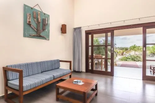 Living room in ABC Lodges Curacao