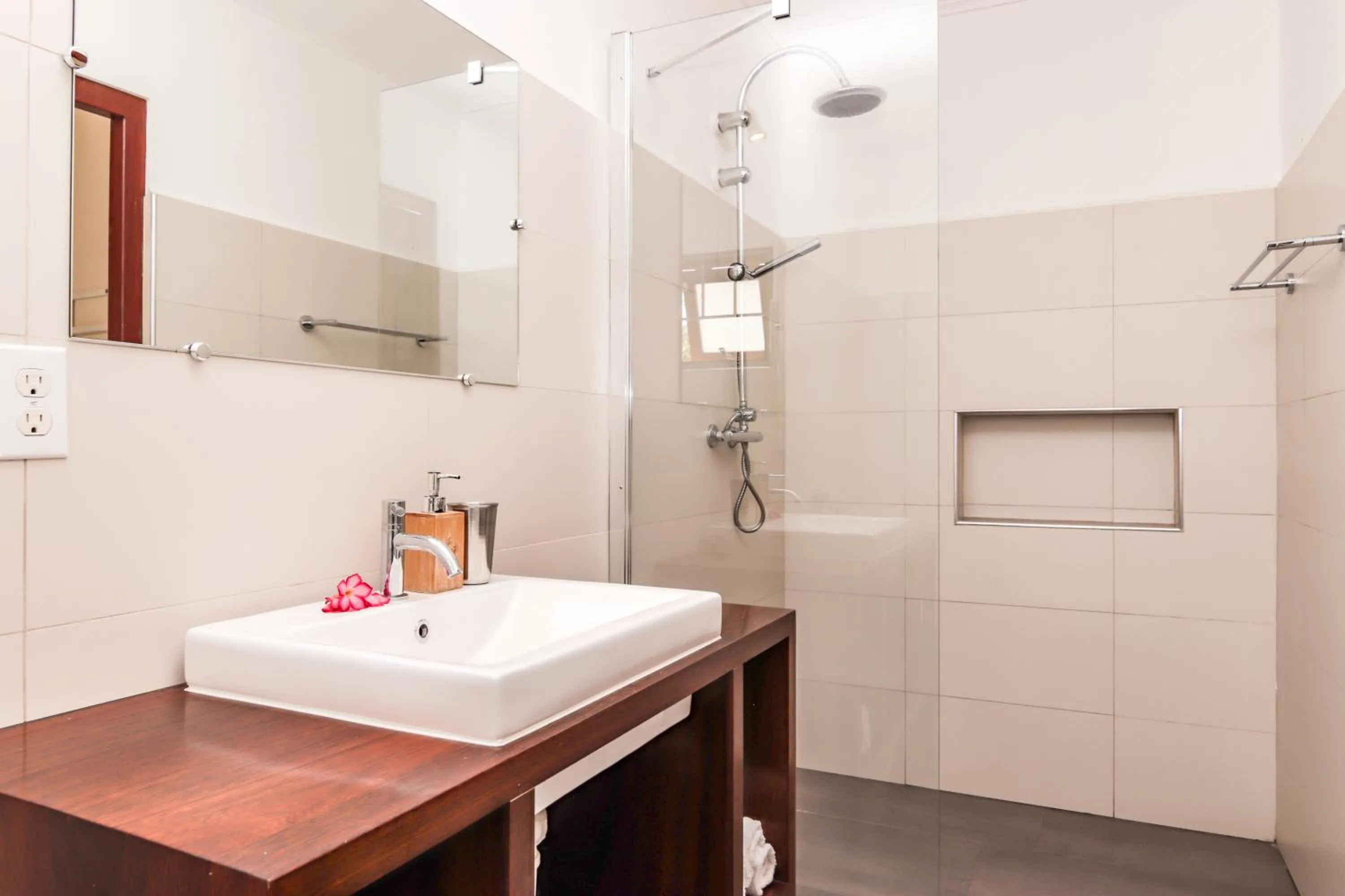 Bathroom in ABC Lodges Curacao