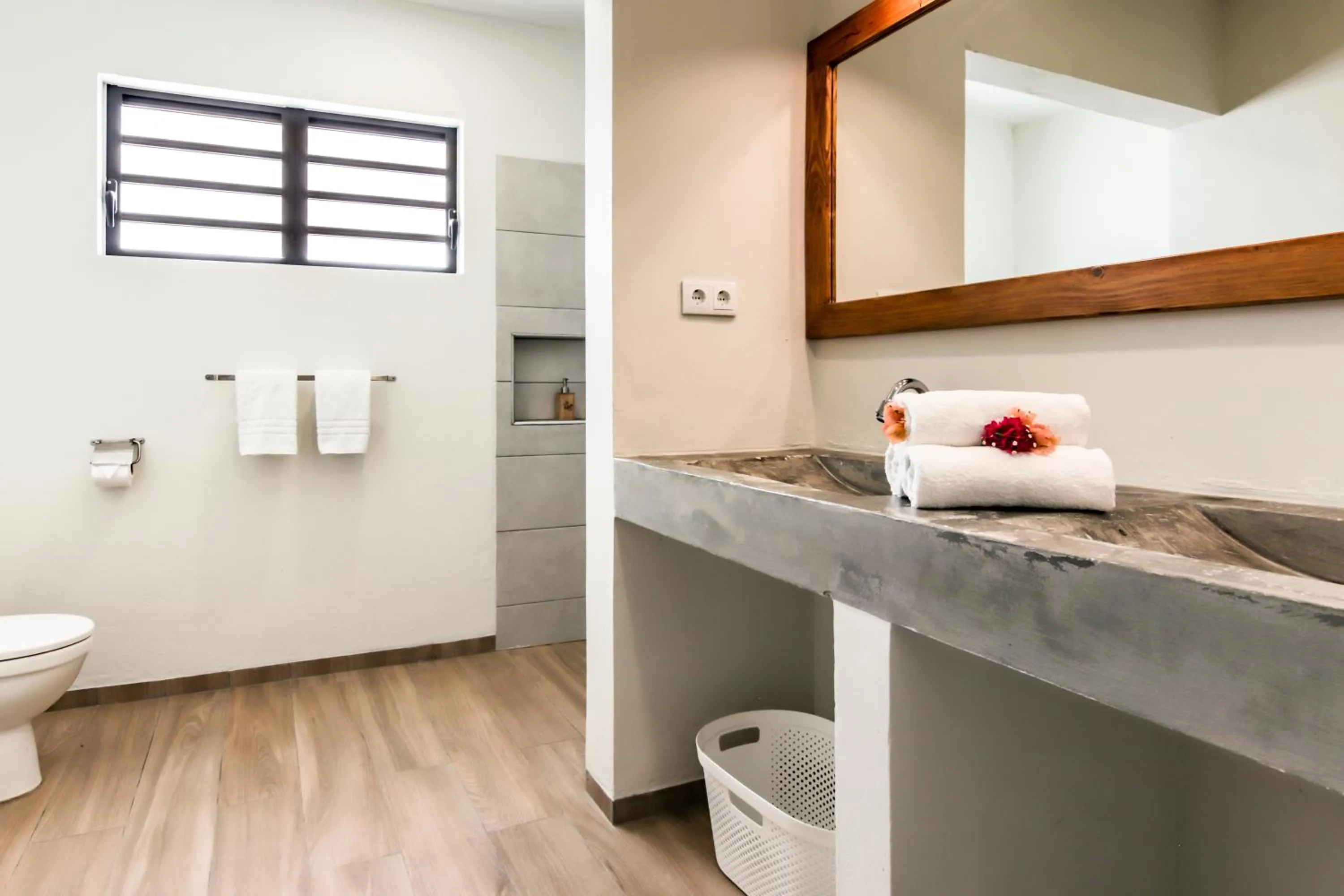 Bathroom in ABC Lodges Curacao