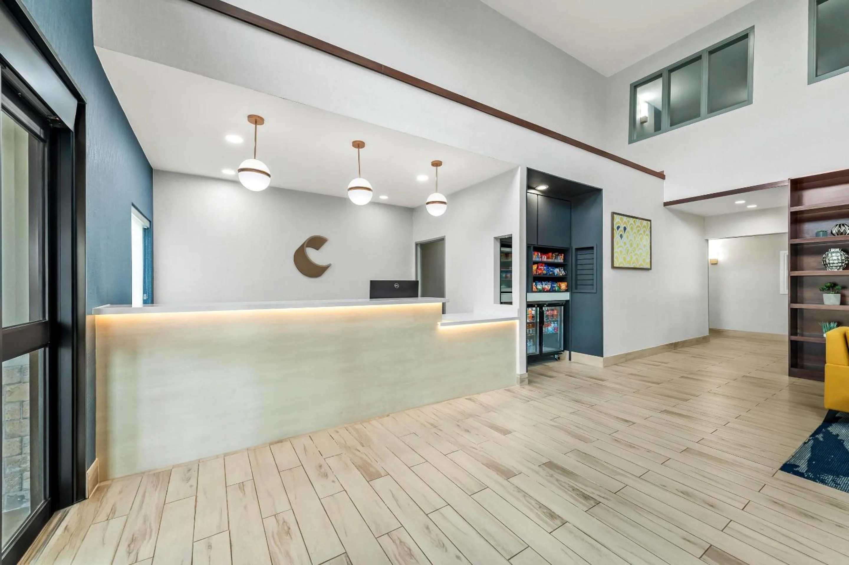 Lobby or reception in Comfort Suites Longview North