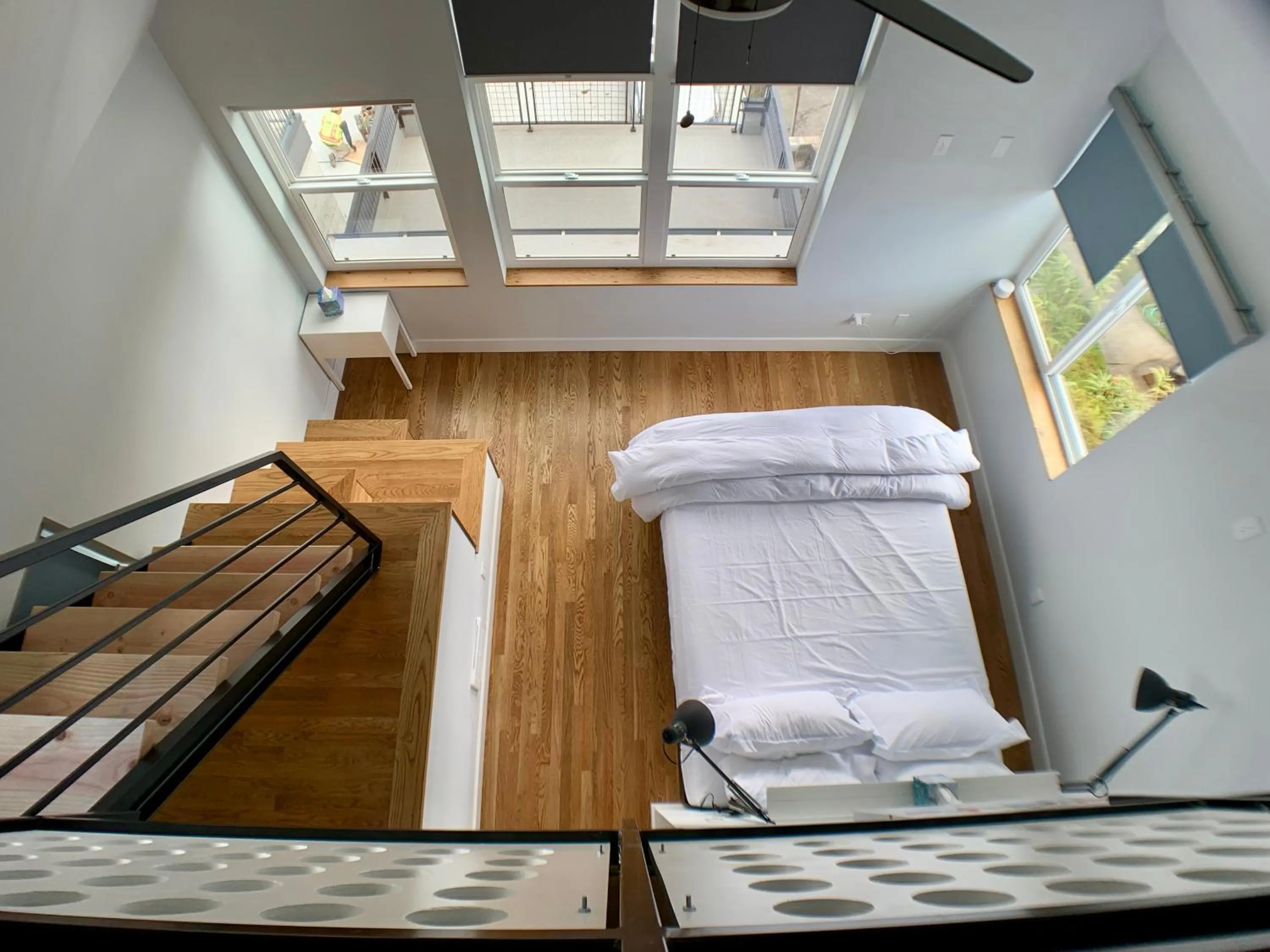 Bed in Birdhouse on Green Lake