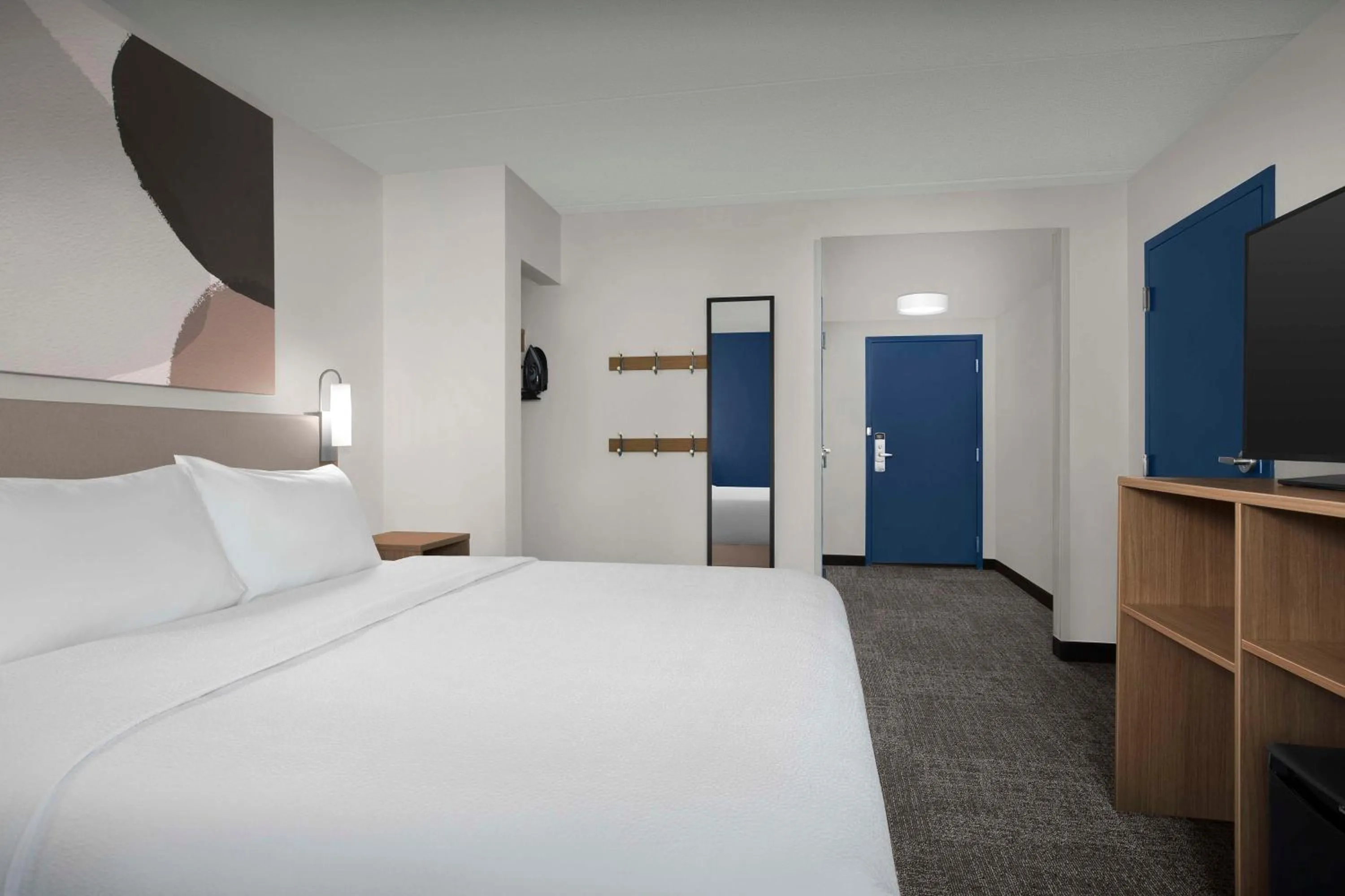 Bed in Spark By Hilton San Antonio Airport