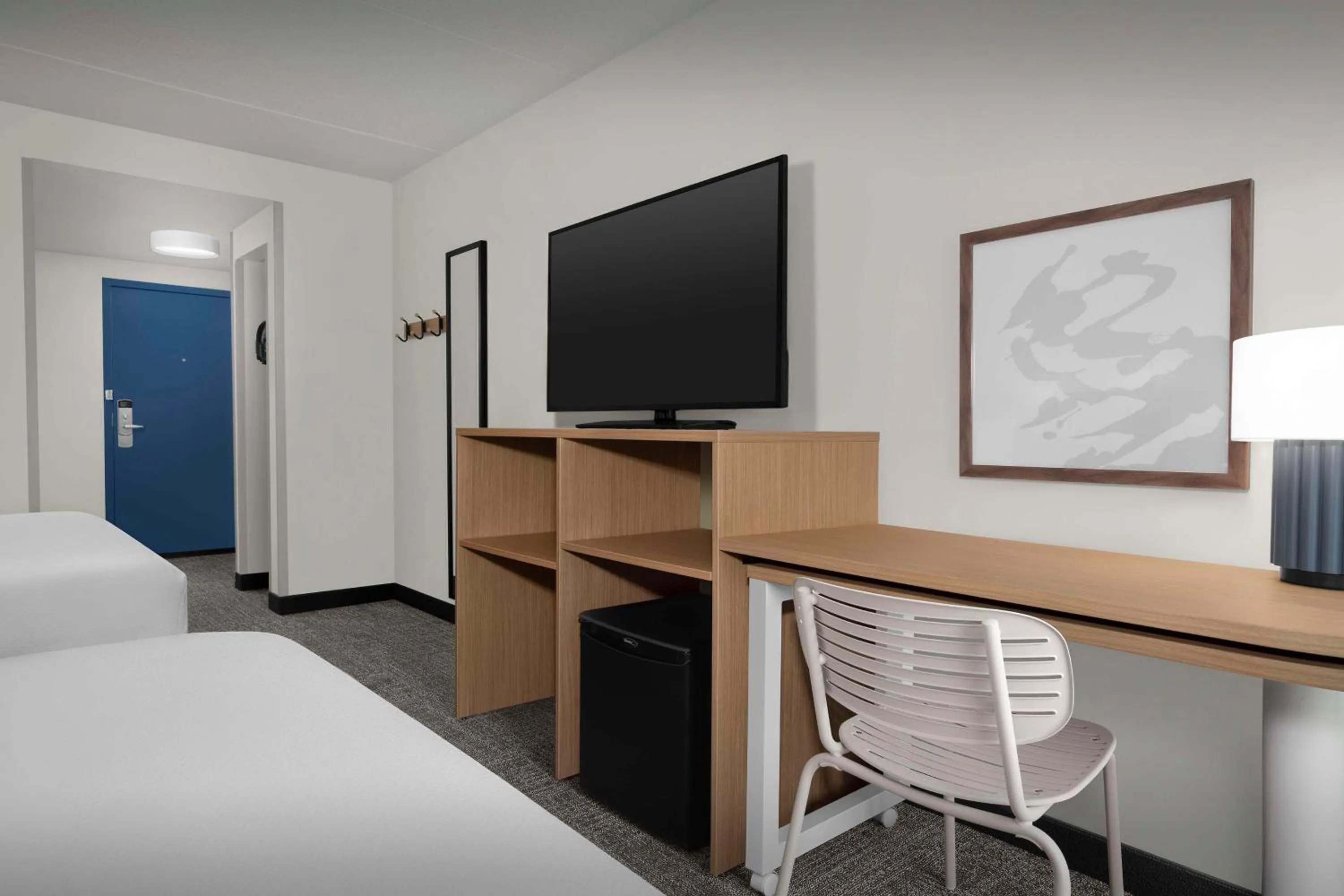 Bed in Spark By Hilton San Antonio Airport