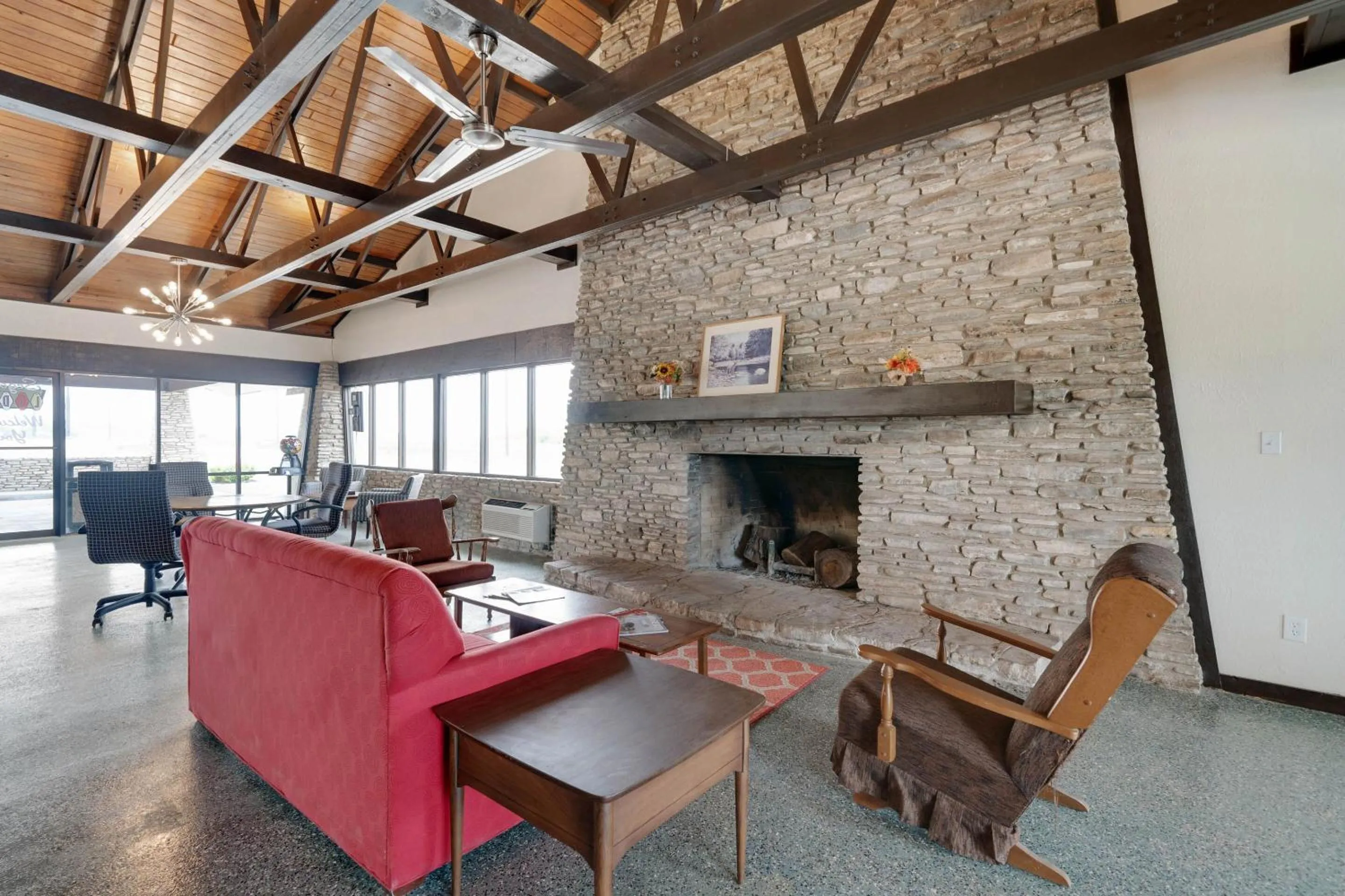 Lobby or reception in OYO Hotel Junction TX I-10