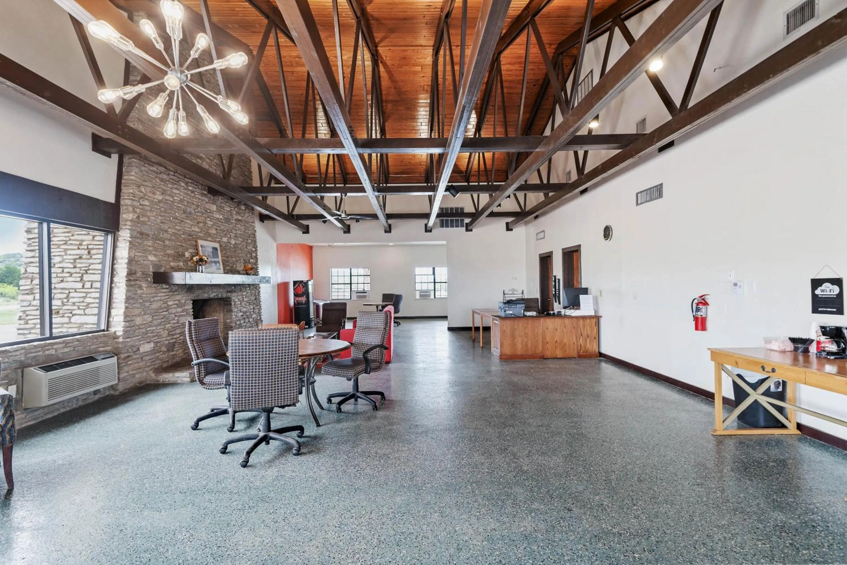 Lobby or reception in OYO Hotel Junction TX I-10