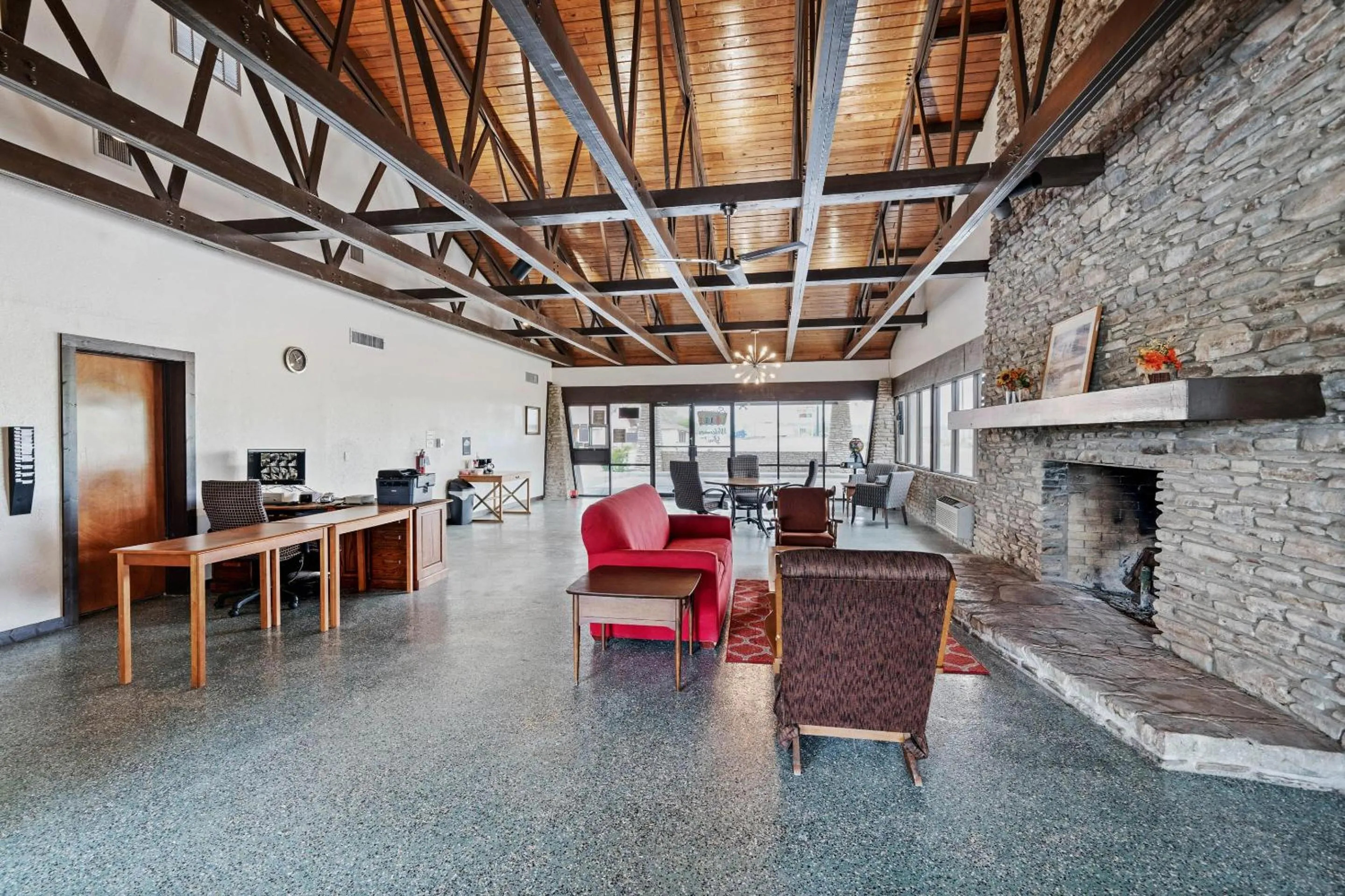 Lobby or reception in OYO Hotel Junction TX I-10