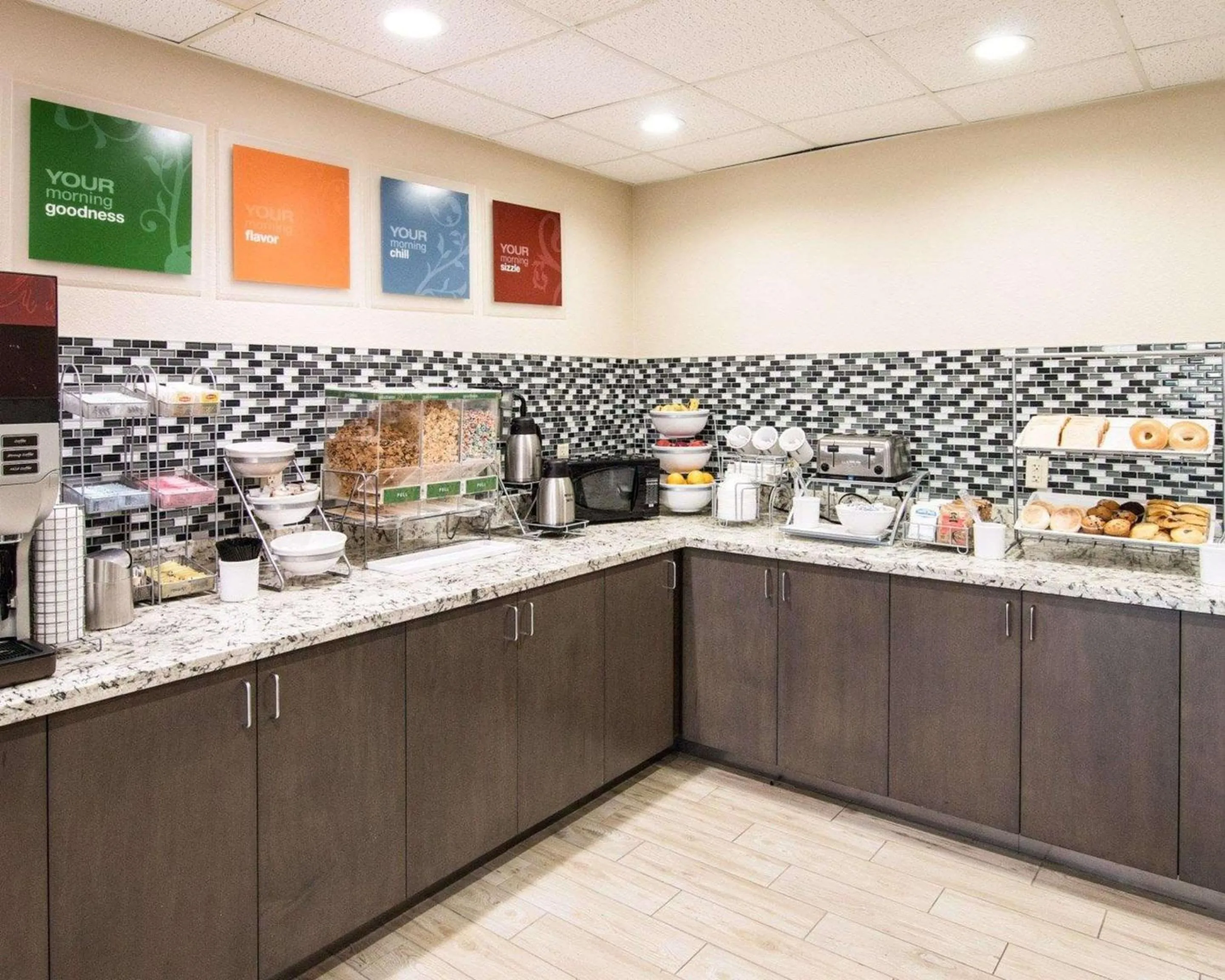 Breakfast in Comfort Suites San Angelo near University