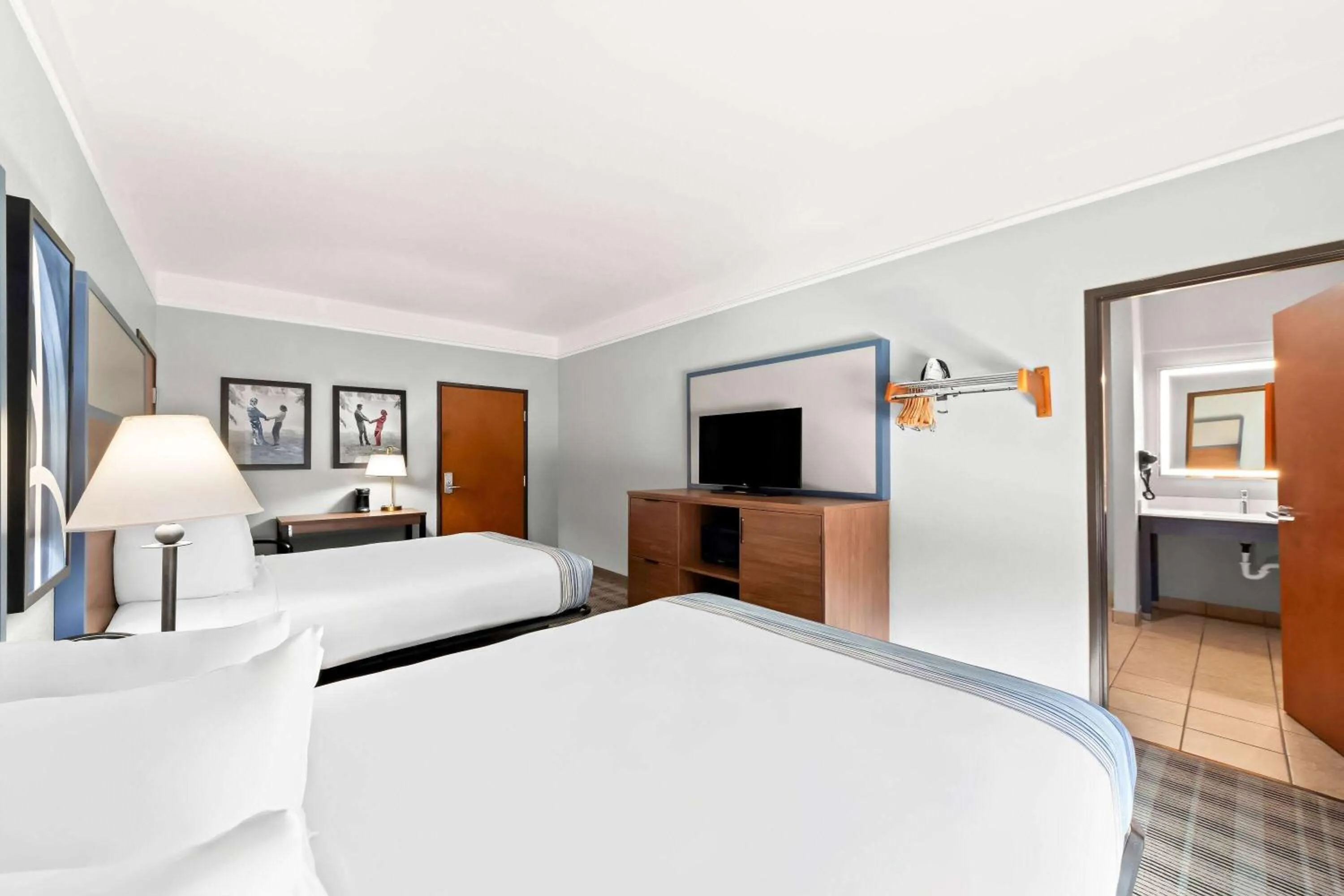 Bed in AmericInn by Wyndham New Braunfels