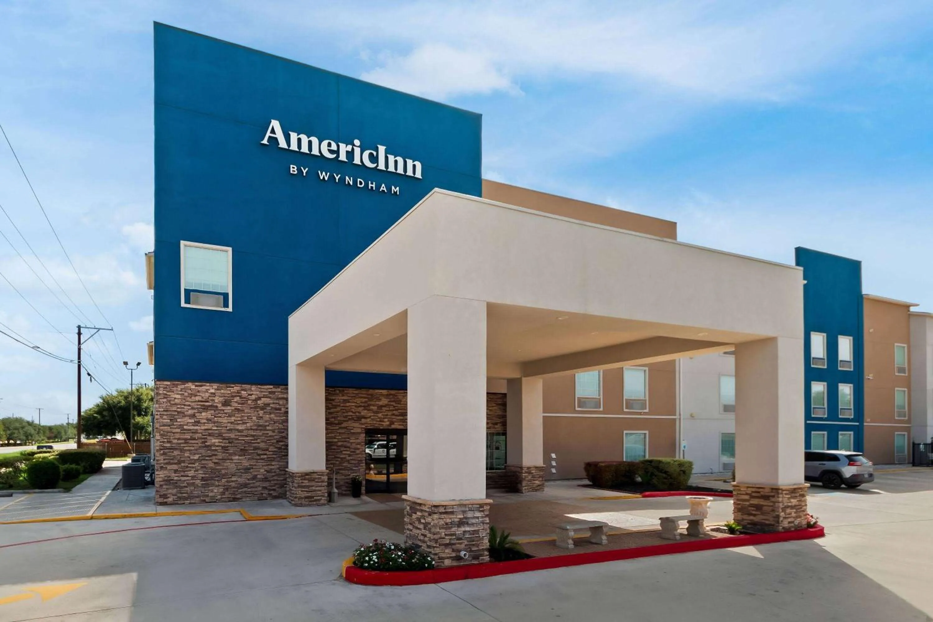 Property building in AmericInn by Wyndham New Braunfels