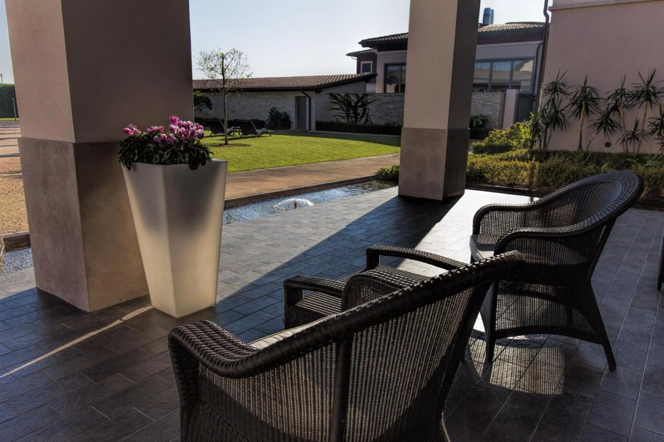Patio in Hotel & Residence Villa Bartolomea