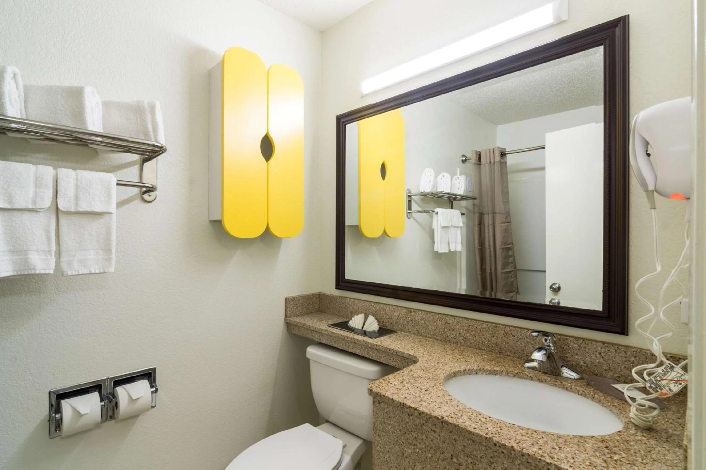 Bathroom in Studio 6-Plano, TX - Dallas - Plano Medical Center