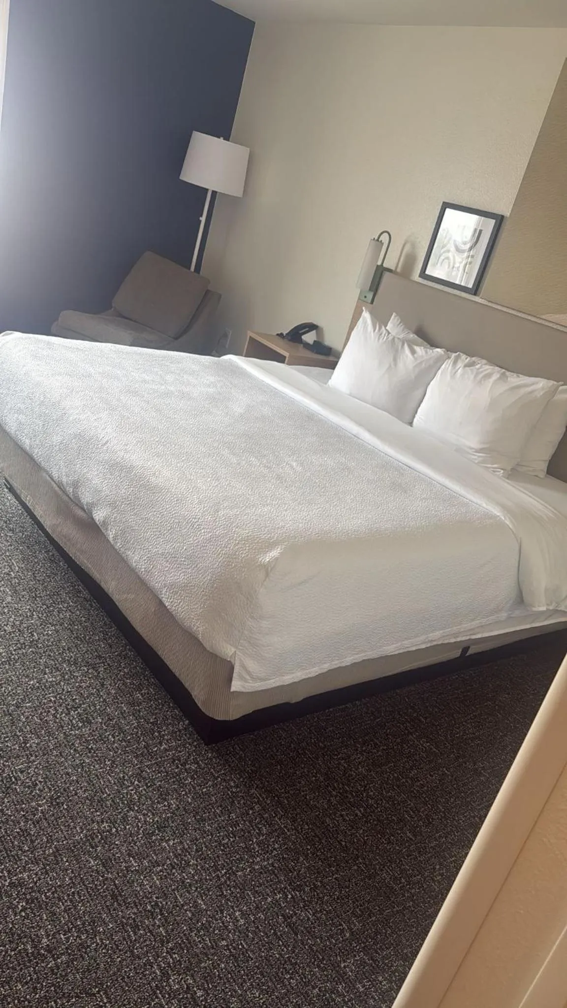 Bed in Sleep Inn & Suites Near Fort Cavazos